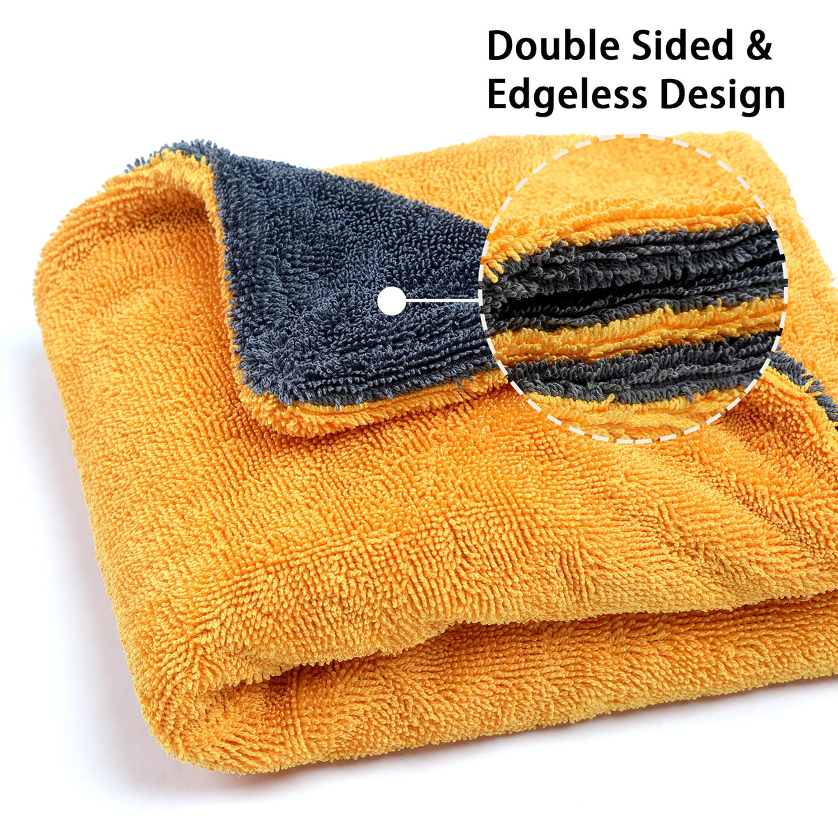 1000GSM Car Drying Towel 18"x24"