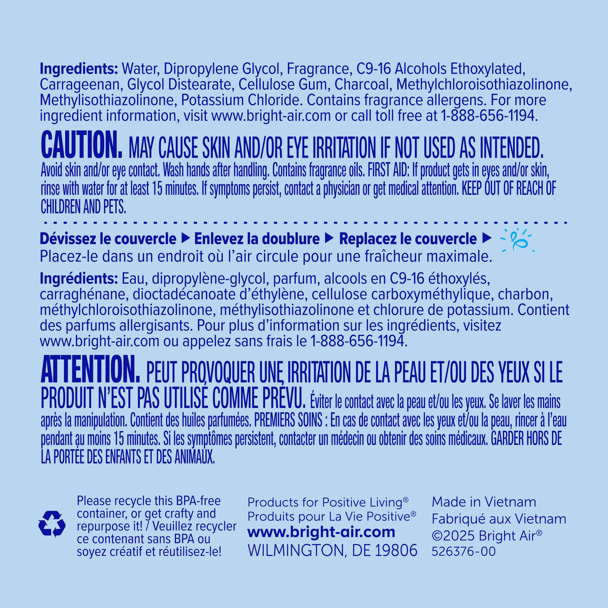 14 oz Odor Eliminator Gel (84 Ounce)