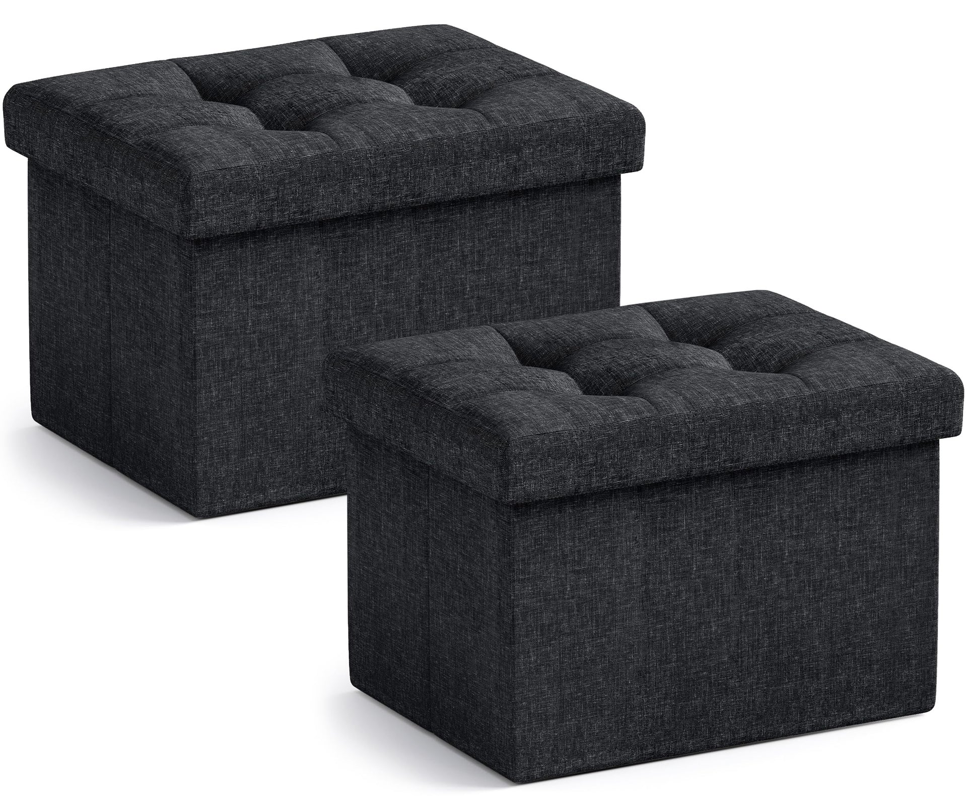Small Rectangle Ottoman Set of 2