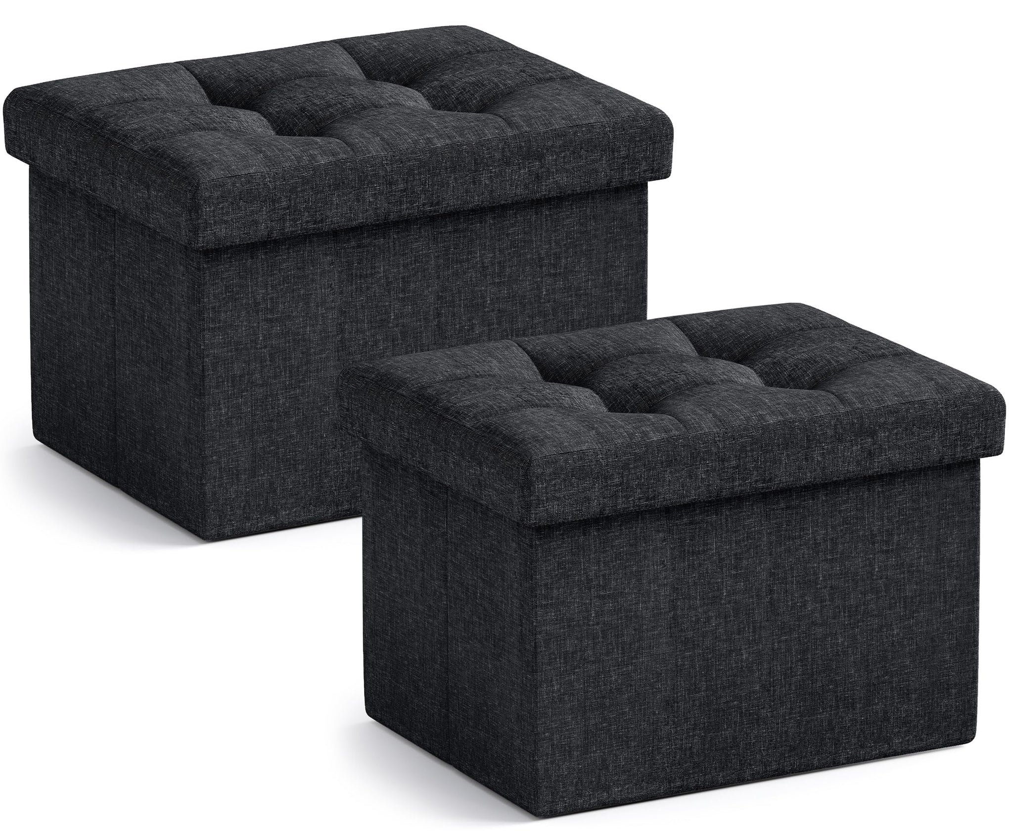 Small Rectangle Ottoman Set of 2
