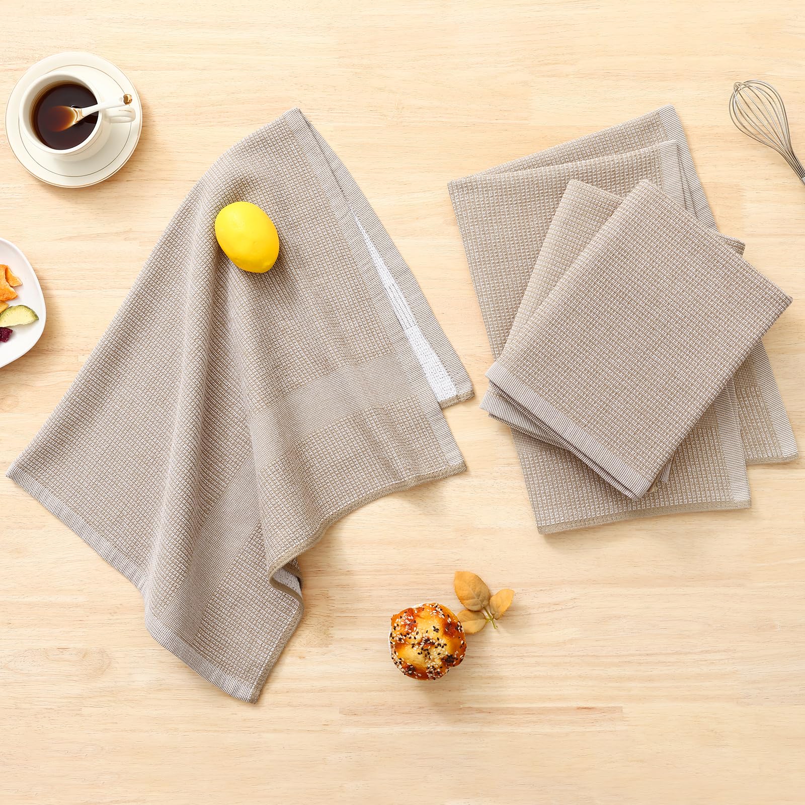 380 GSM Cotton Premium Kitchen Towels 12 Pack (12 Count)
