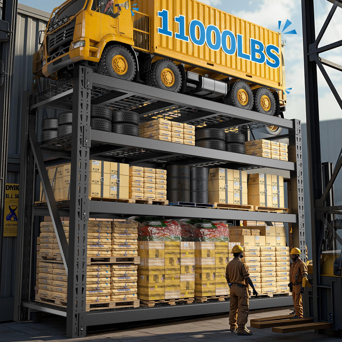 11000LBS Industrial Storage Shelves 2