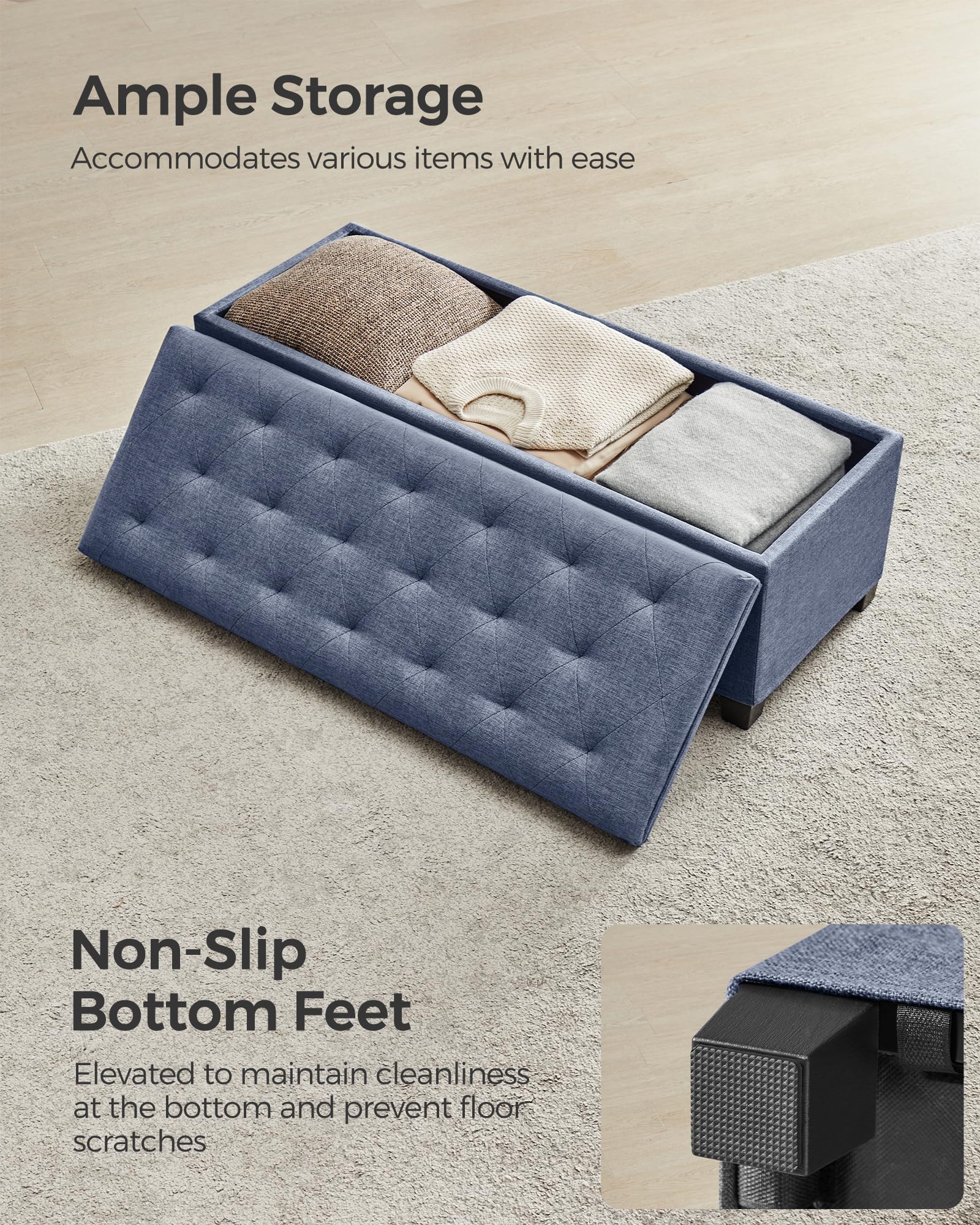 Storage Ottoman Bench