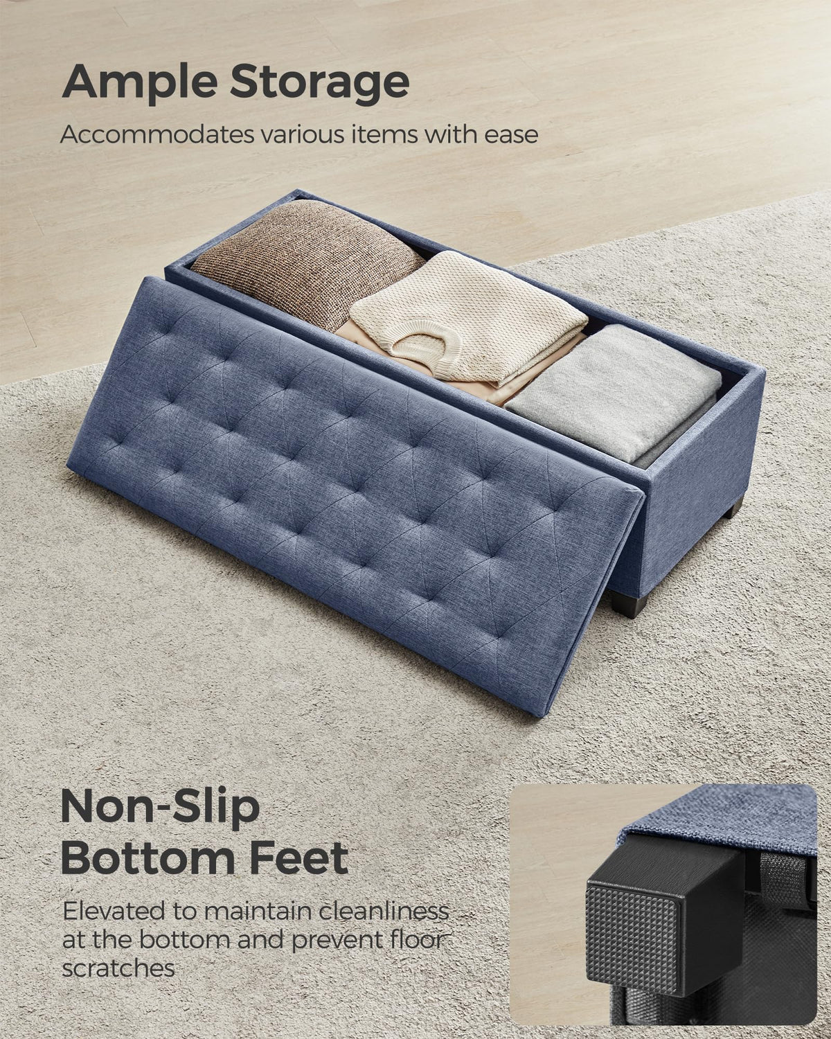 Storage Ottoman Bench
