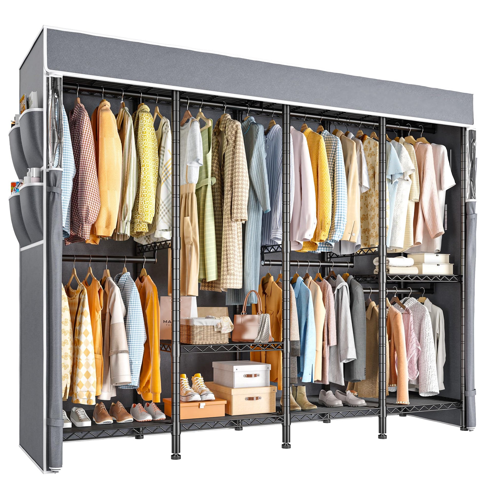 Clothes Rack with Cover