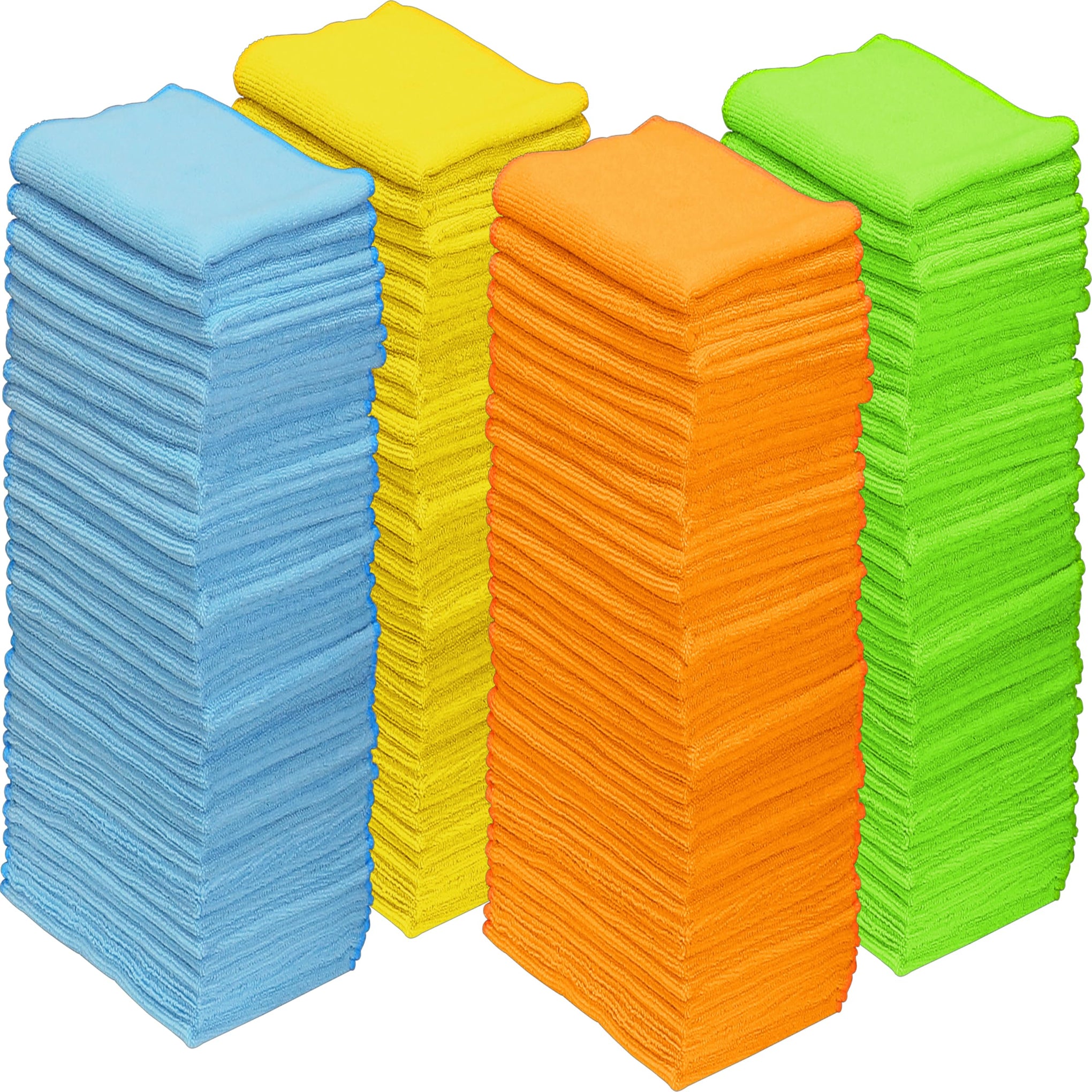 12" x 16" Microfiber Cleaning Cloth 150 Pack (150 Count) - ModHome Supplies