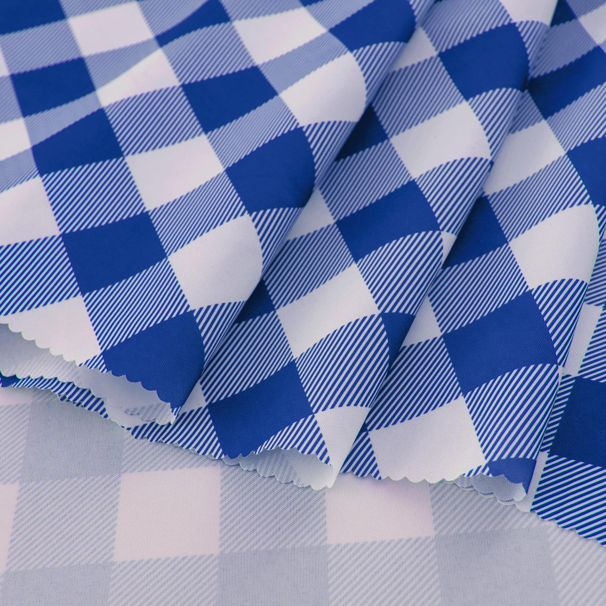 Waterproof Plaid Tablecloth Fabric
