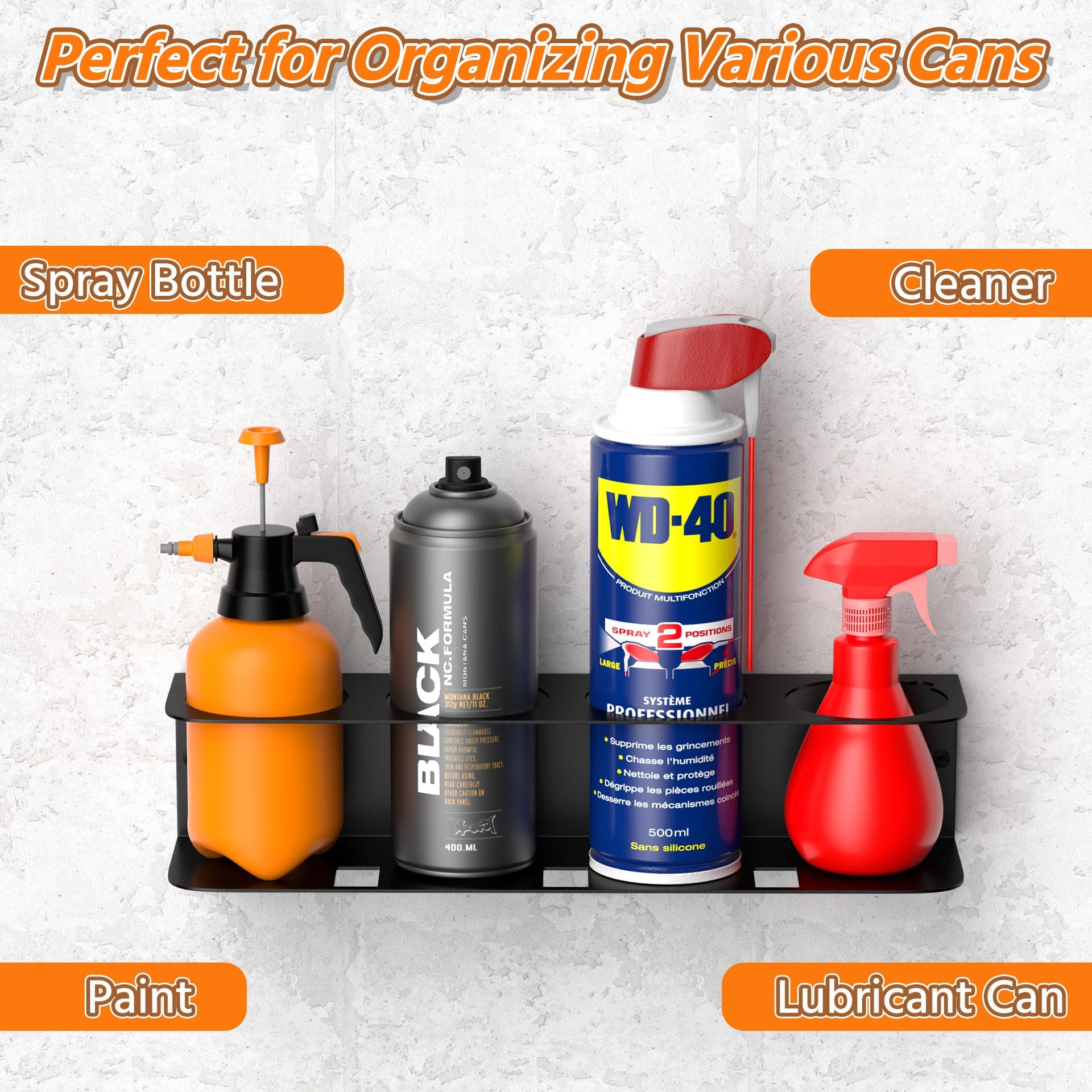 Spray Can Holder Rack