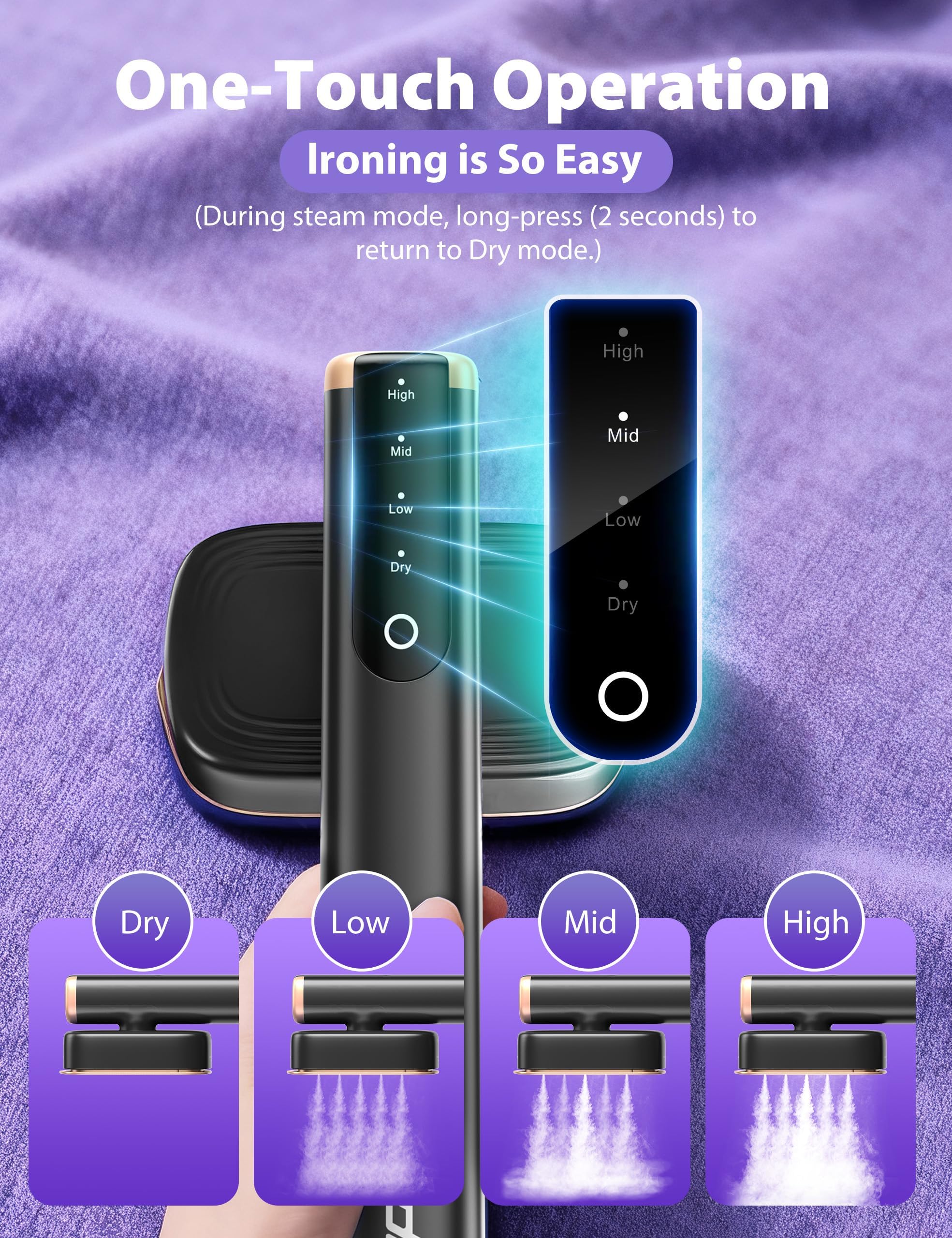 Steamer for Clothes Portable 2