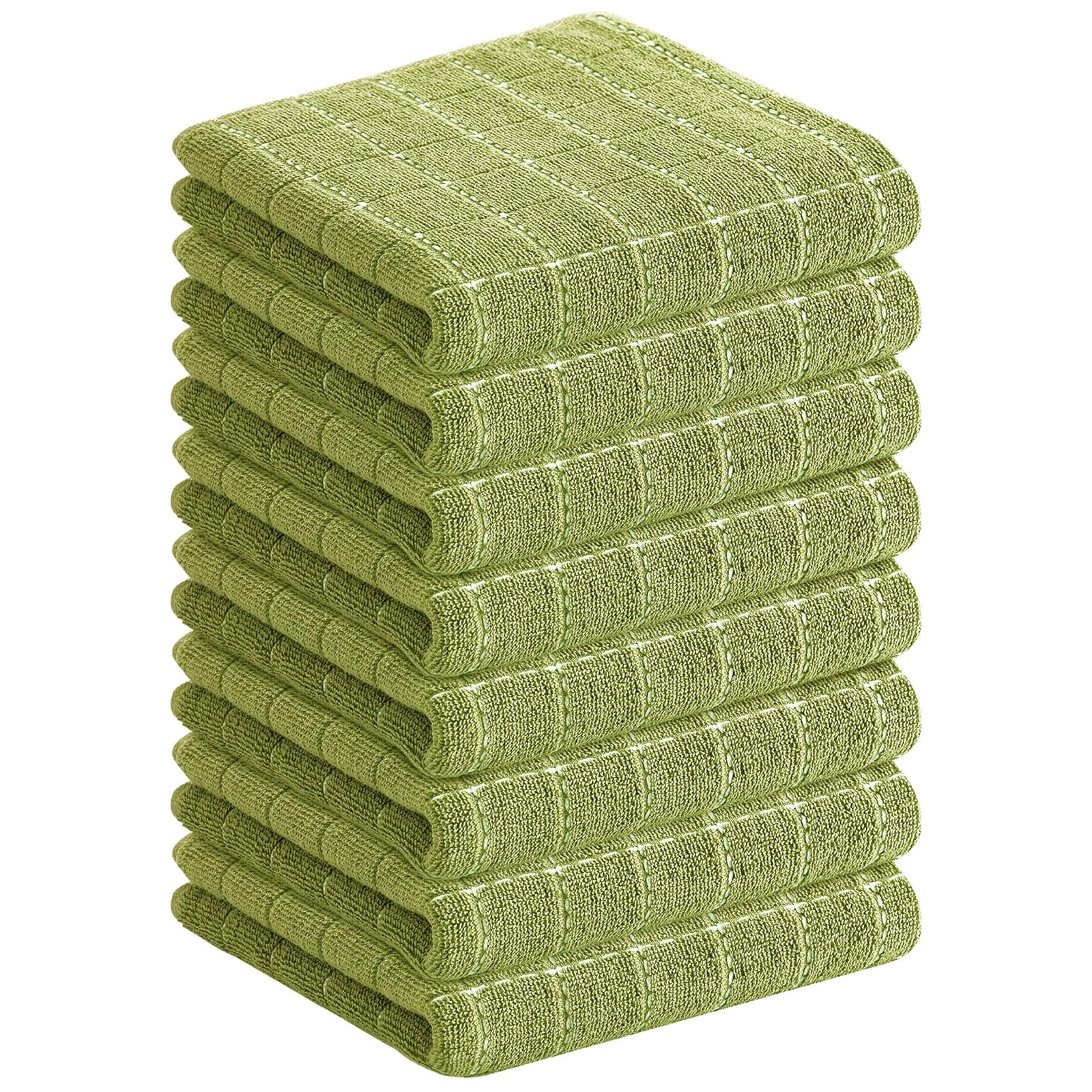 100% Cotton Terry Kitchen Towels (8 Count)