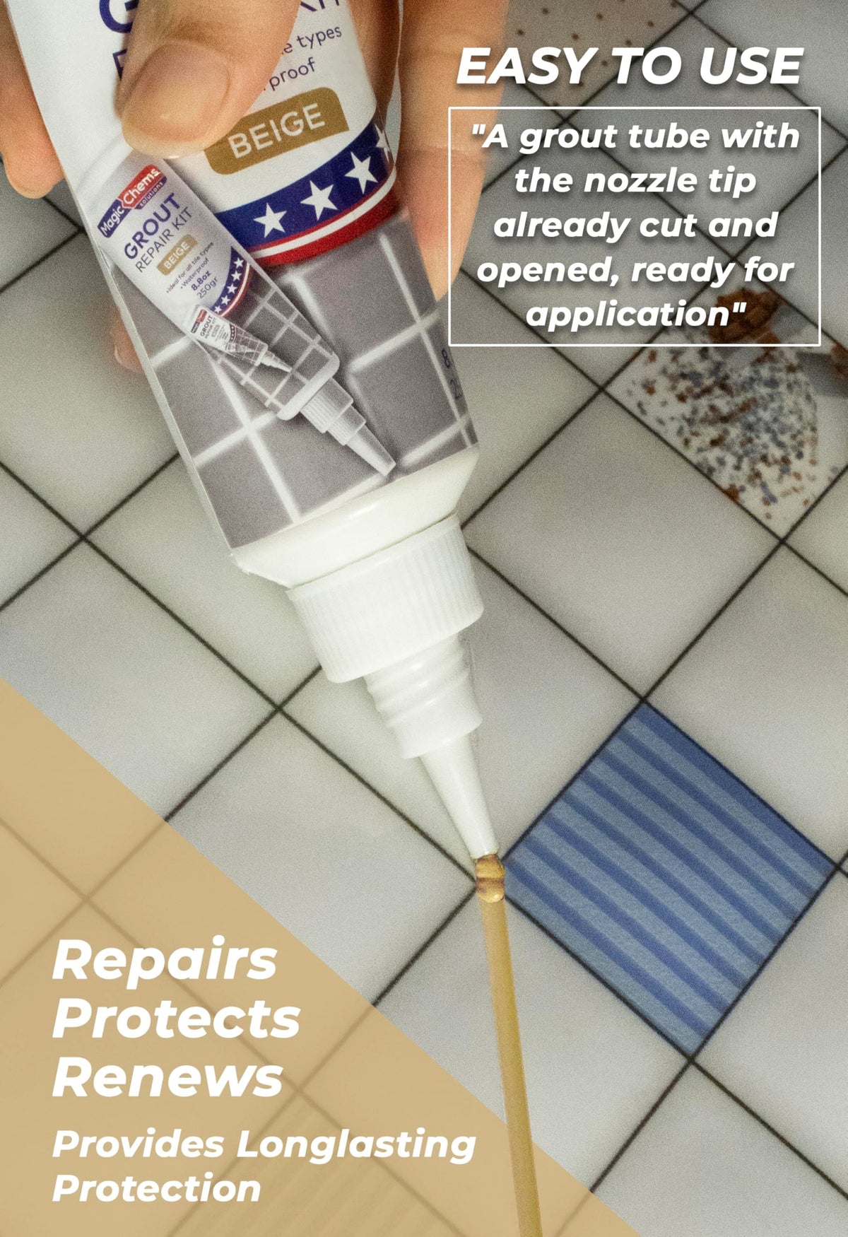 Grout Repair Kit (8.8 Ounce)