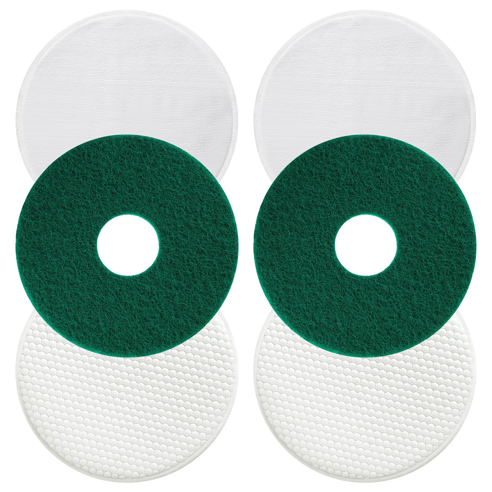 6 Pack 12" Floor Machine Pads Compatible with Oreck Commercial 437.056 (2 Count)