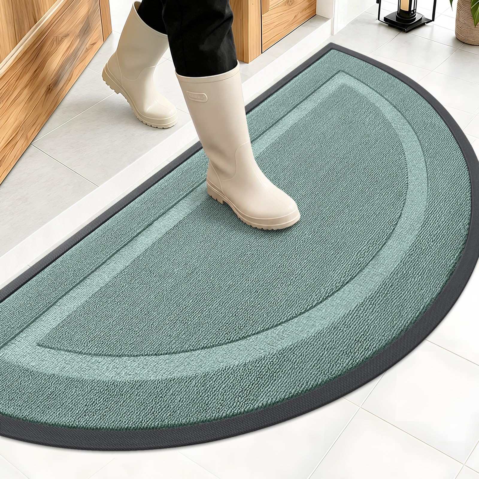 Half Circle Front Door Mat Outside 47x23 All