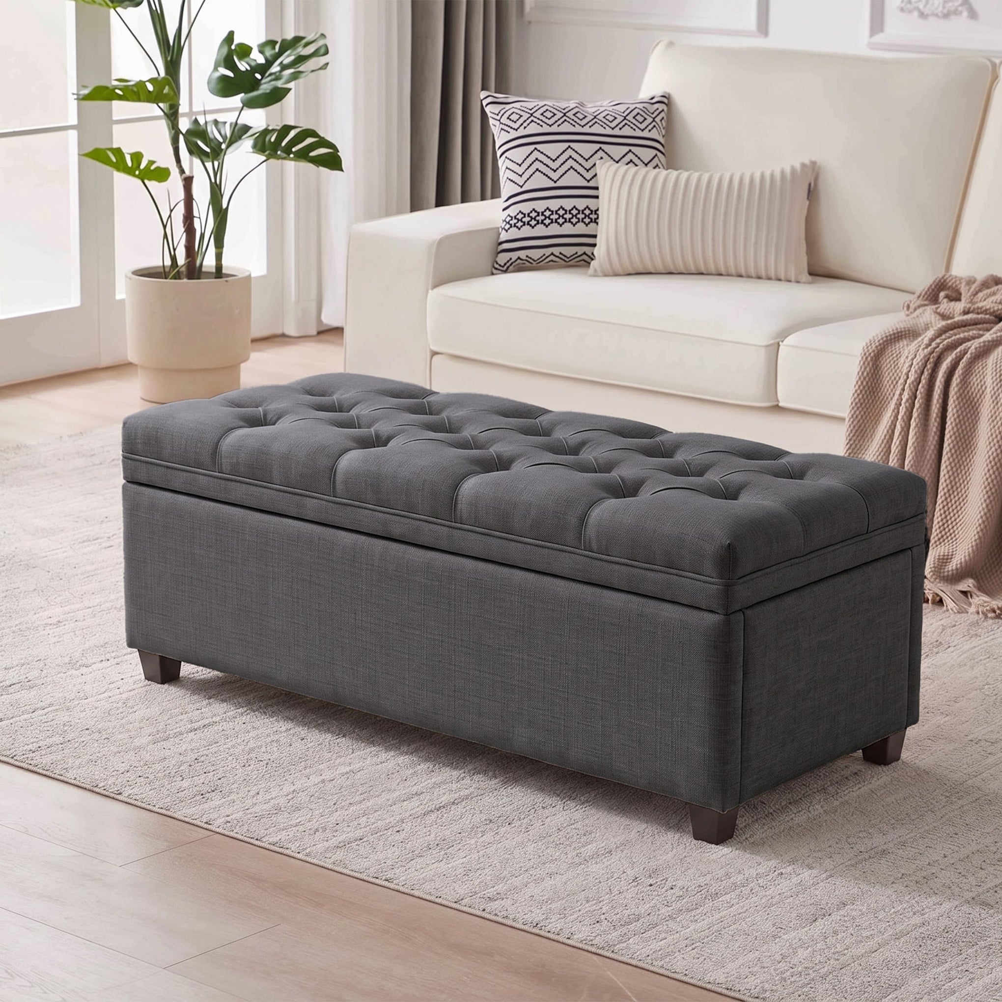 43 Inch Storage Ottoman