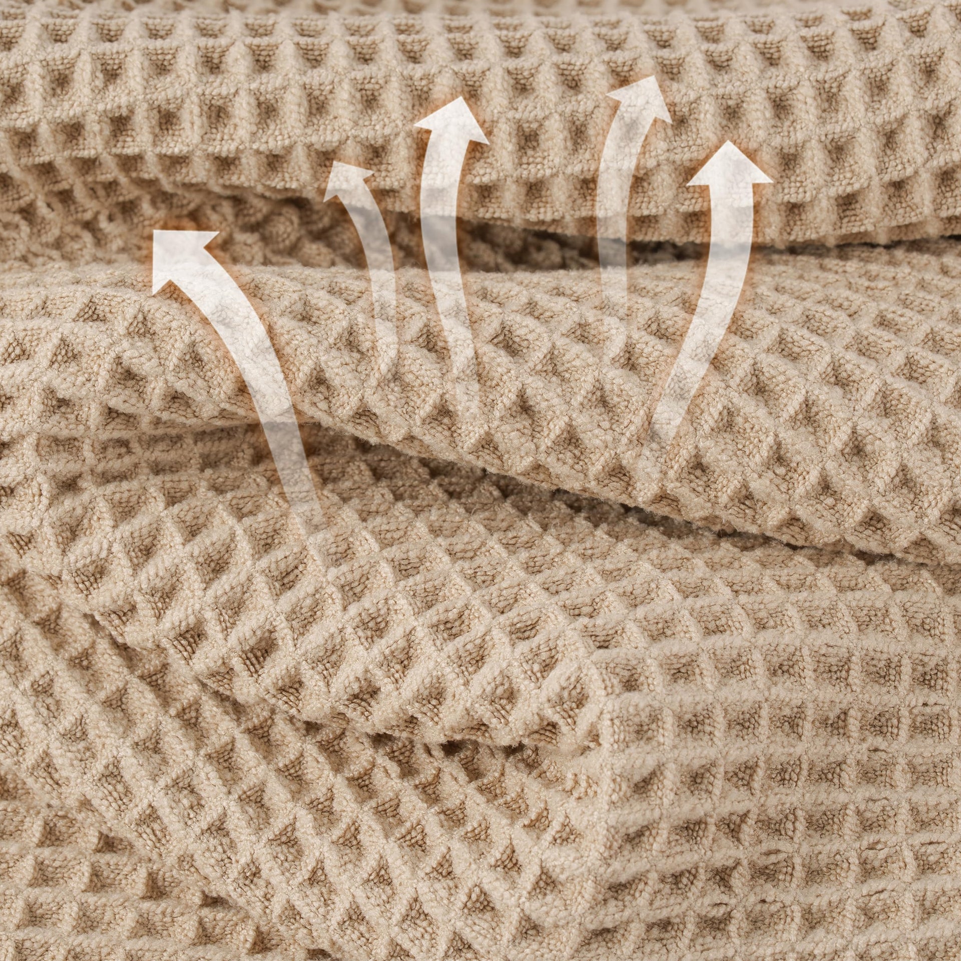 ber Waffle Face Towels (2 Count)