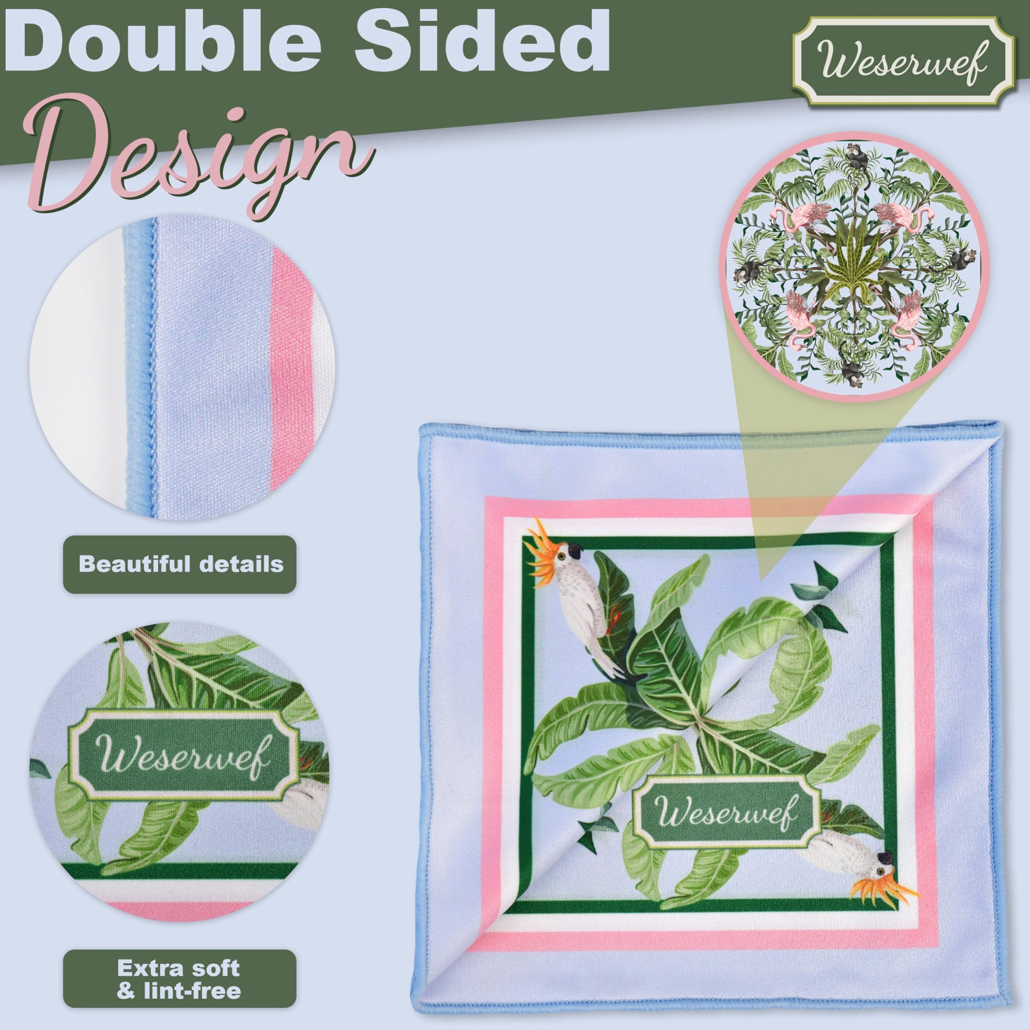 Design Microfiber Glasses Cleaning Cloth