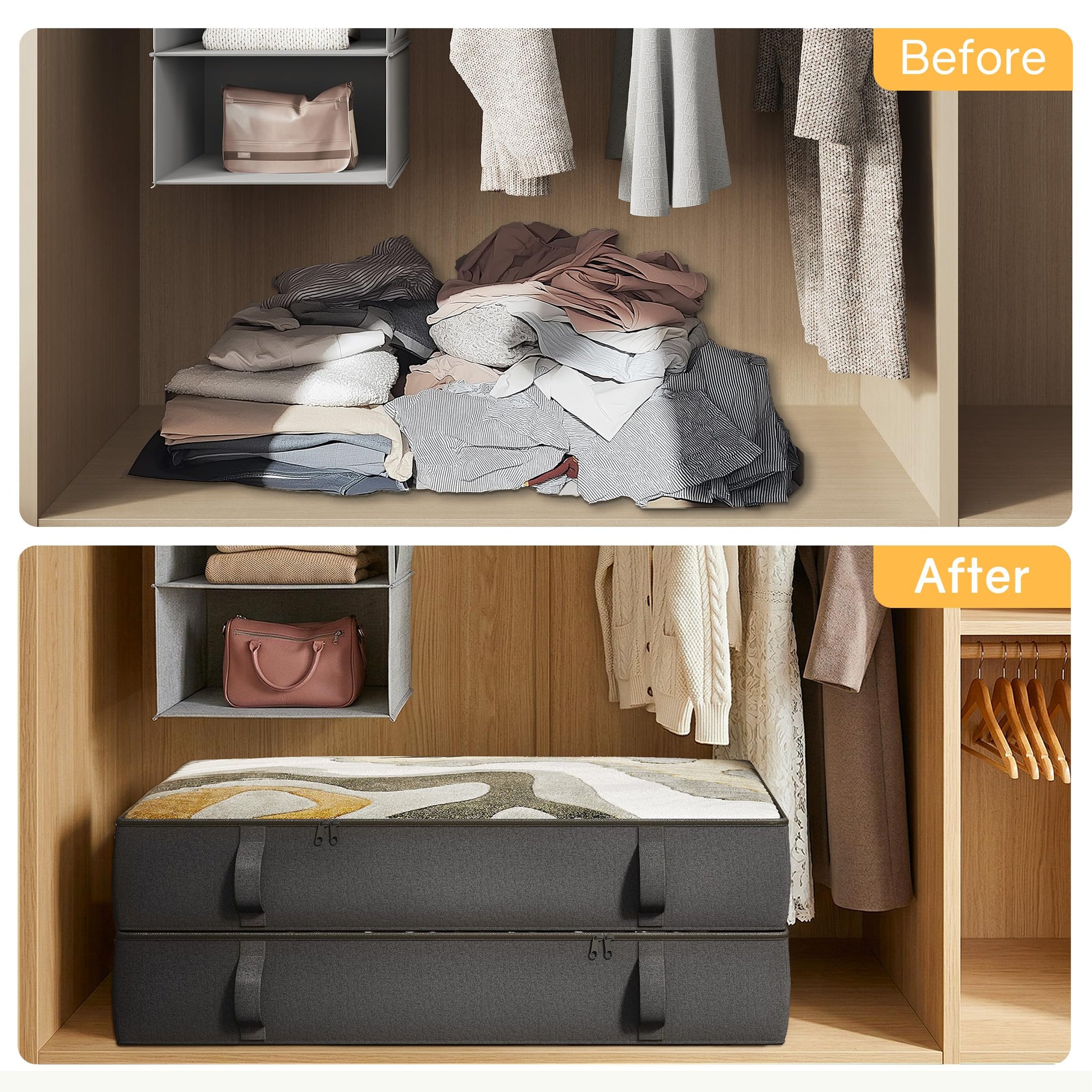 2 Pack Under Bed Storage Containers (2 Count)