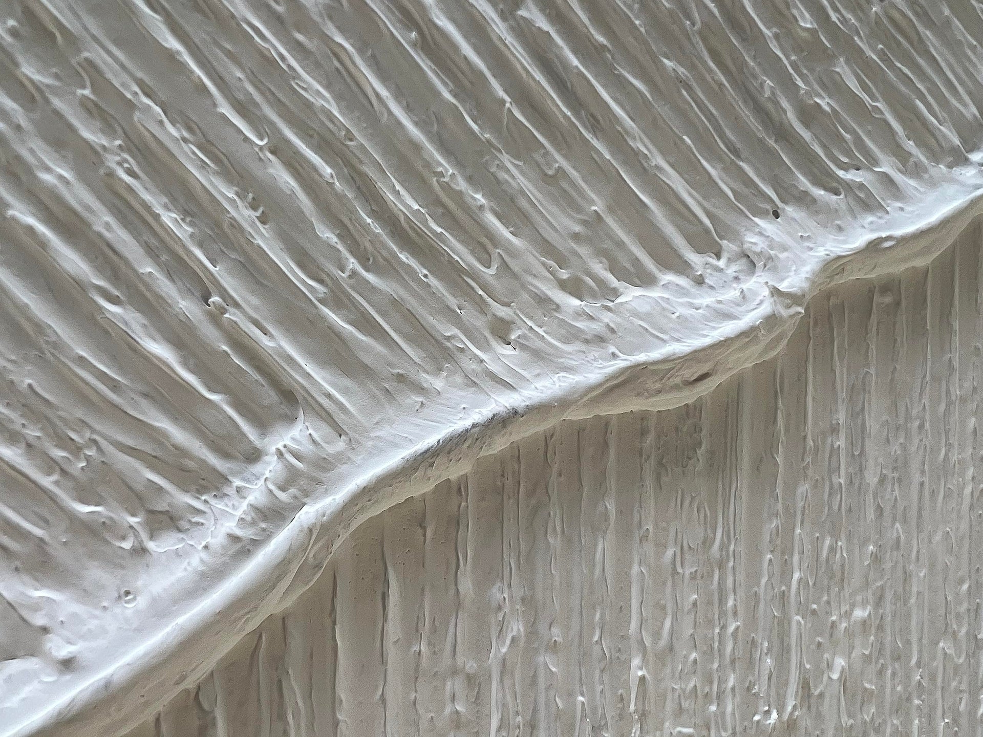 Thick Texture White Abstract Oil Painting Thick Texture Texture Beach Wave Landscape Painting Family Wall Art Deco Oil Painting 24X48 Inches