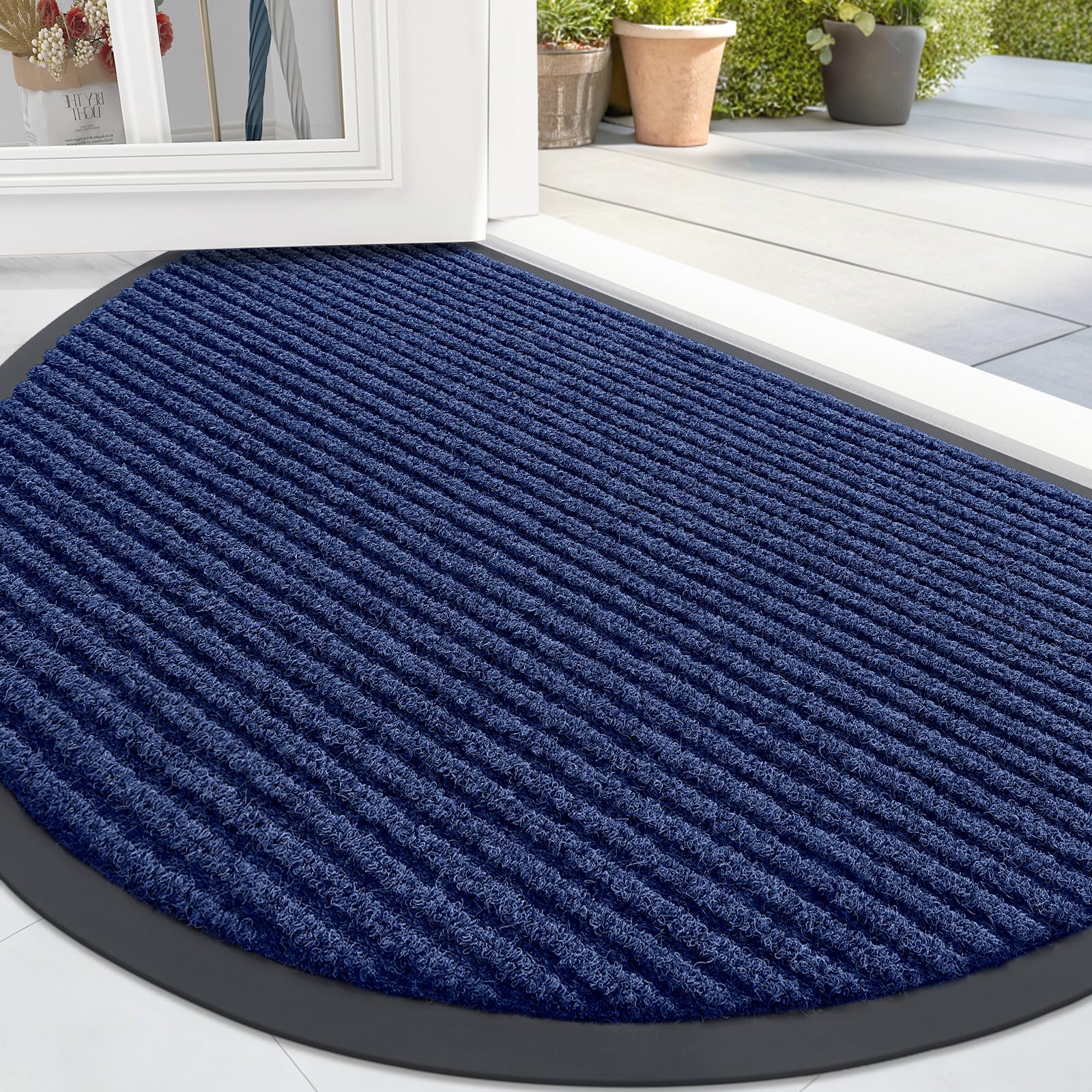 Half Circle Front Door Mat 29.5x17