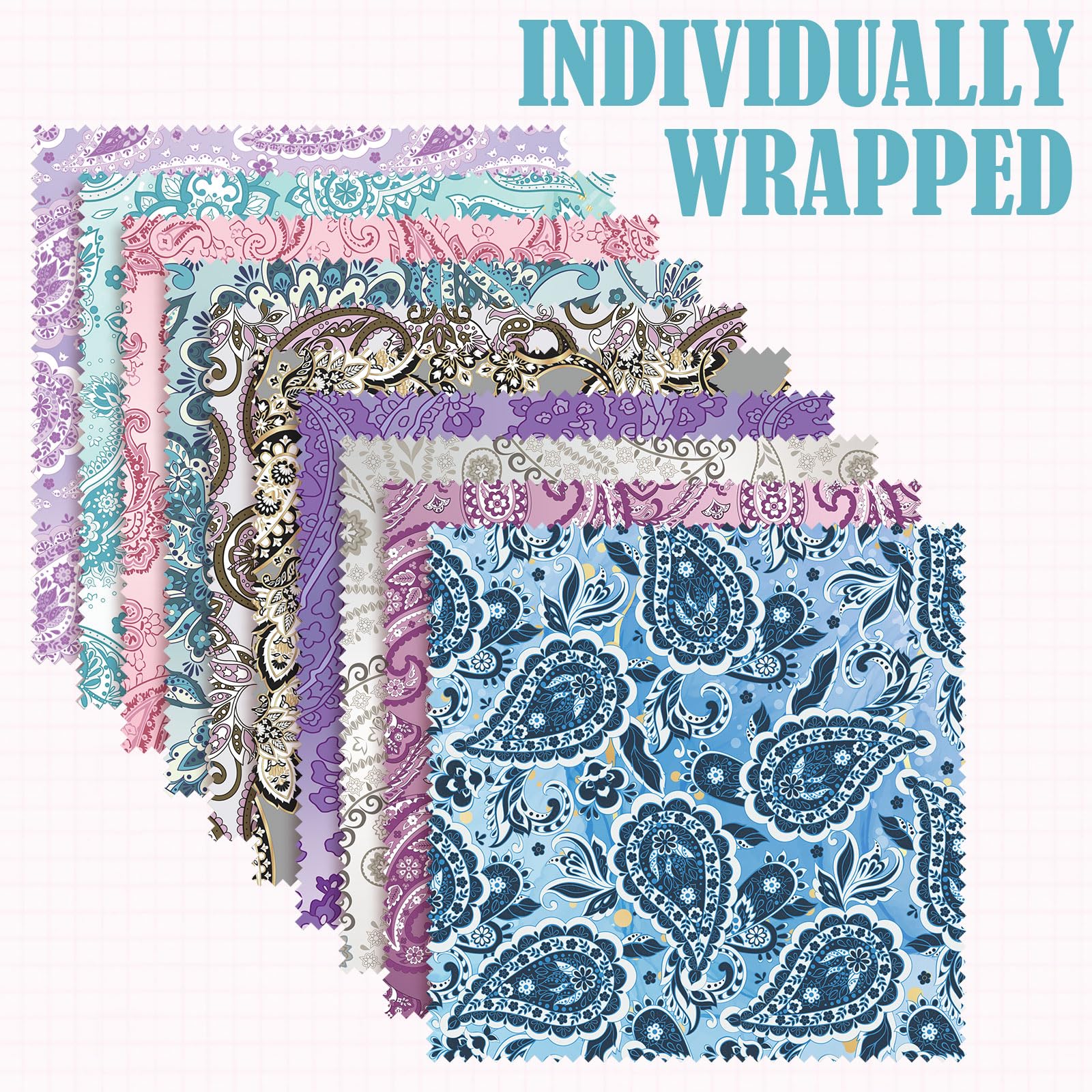20 Pcs Microfiber Cleaning Cloth Cute Paisley Waves Design Microfiber Soft Multicolor Glasses Cleaner Cloth for Eyeglasses Camera Lens Cell Phone Screens Glasses