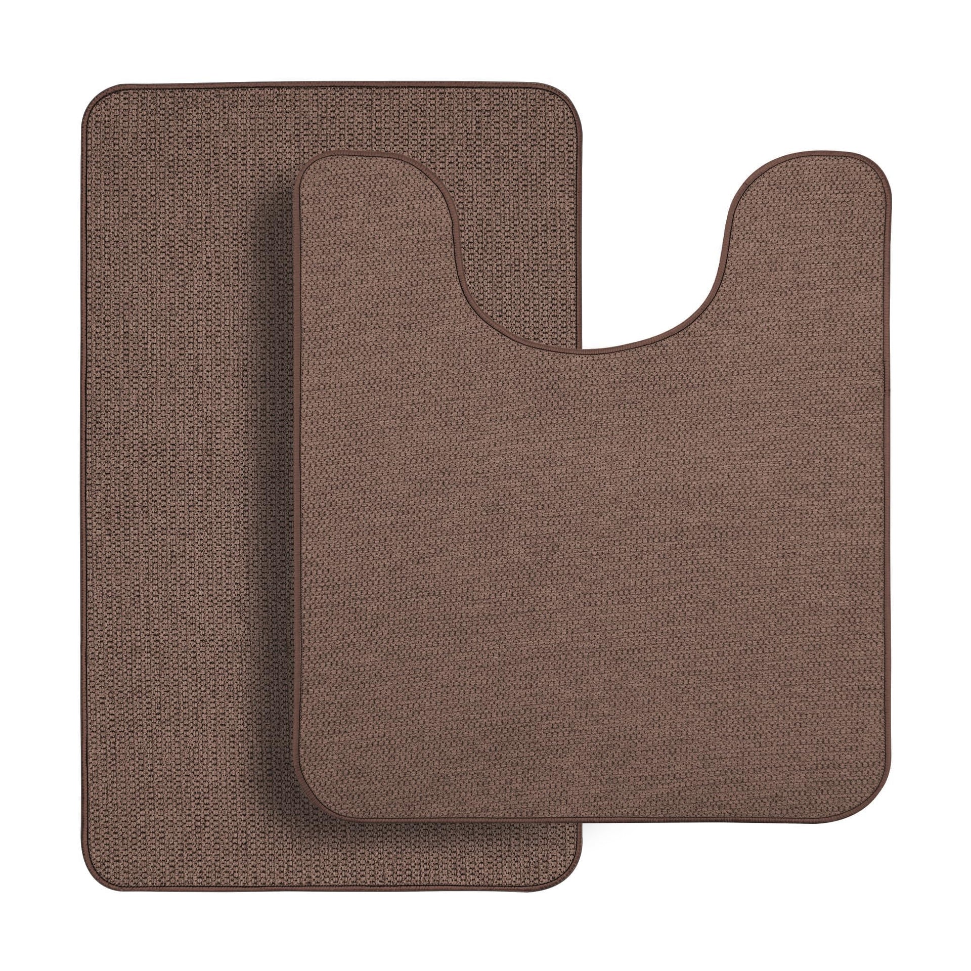 Bath Mat Set 2 Pieces (6.38 Sq Ft)
