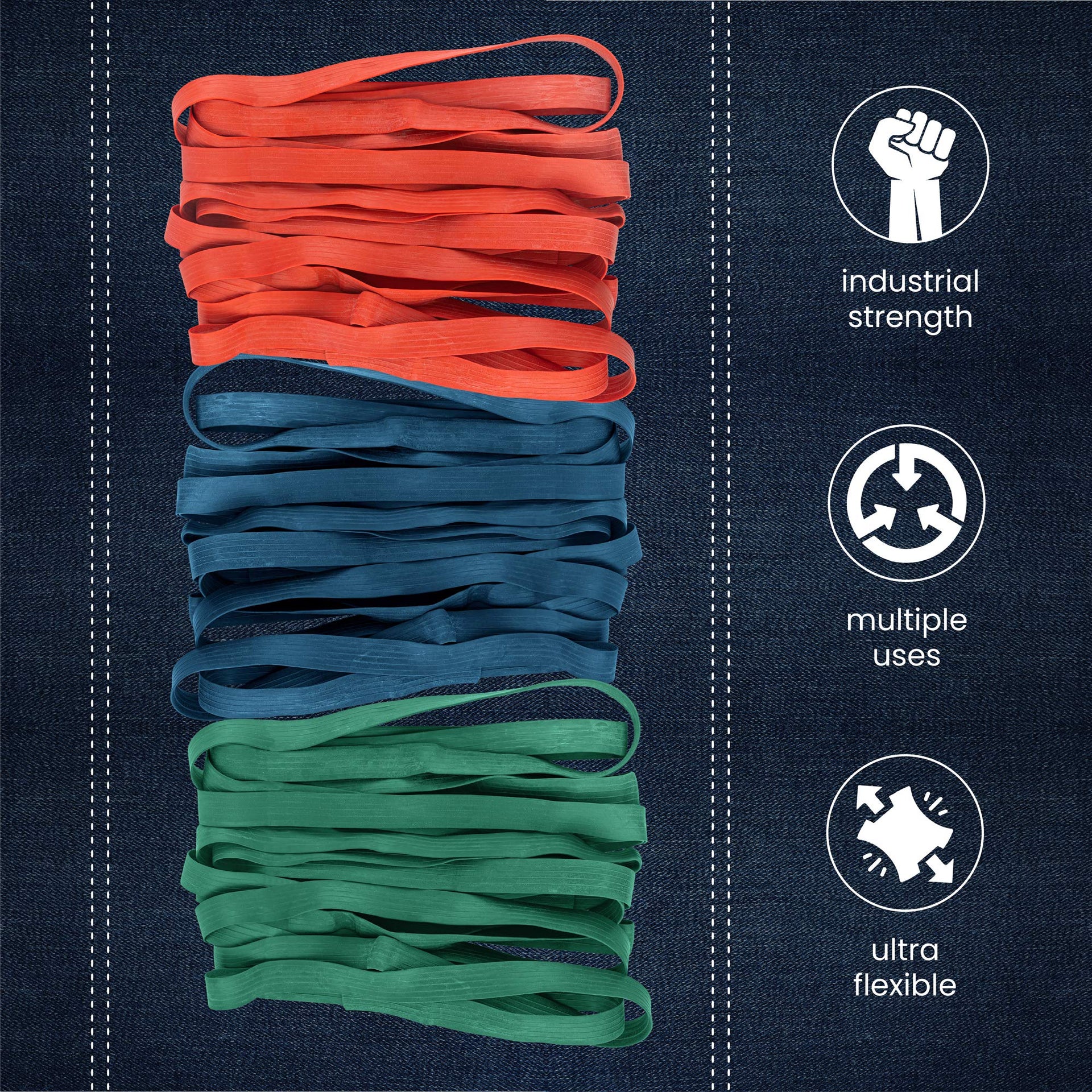 Moving Rubber Bands for Furniture & Moving Blankets