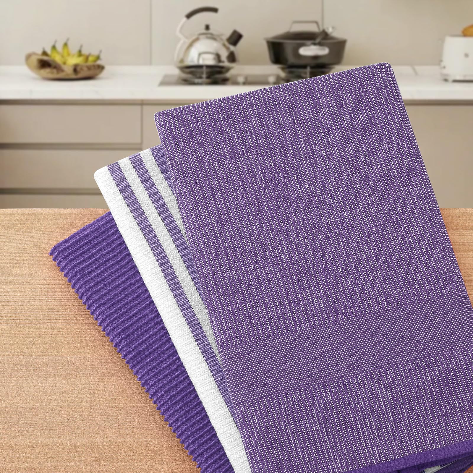 Cotton 380 GSM Premium Kitchen Towels (9 Count)