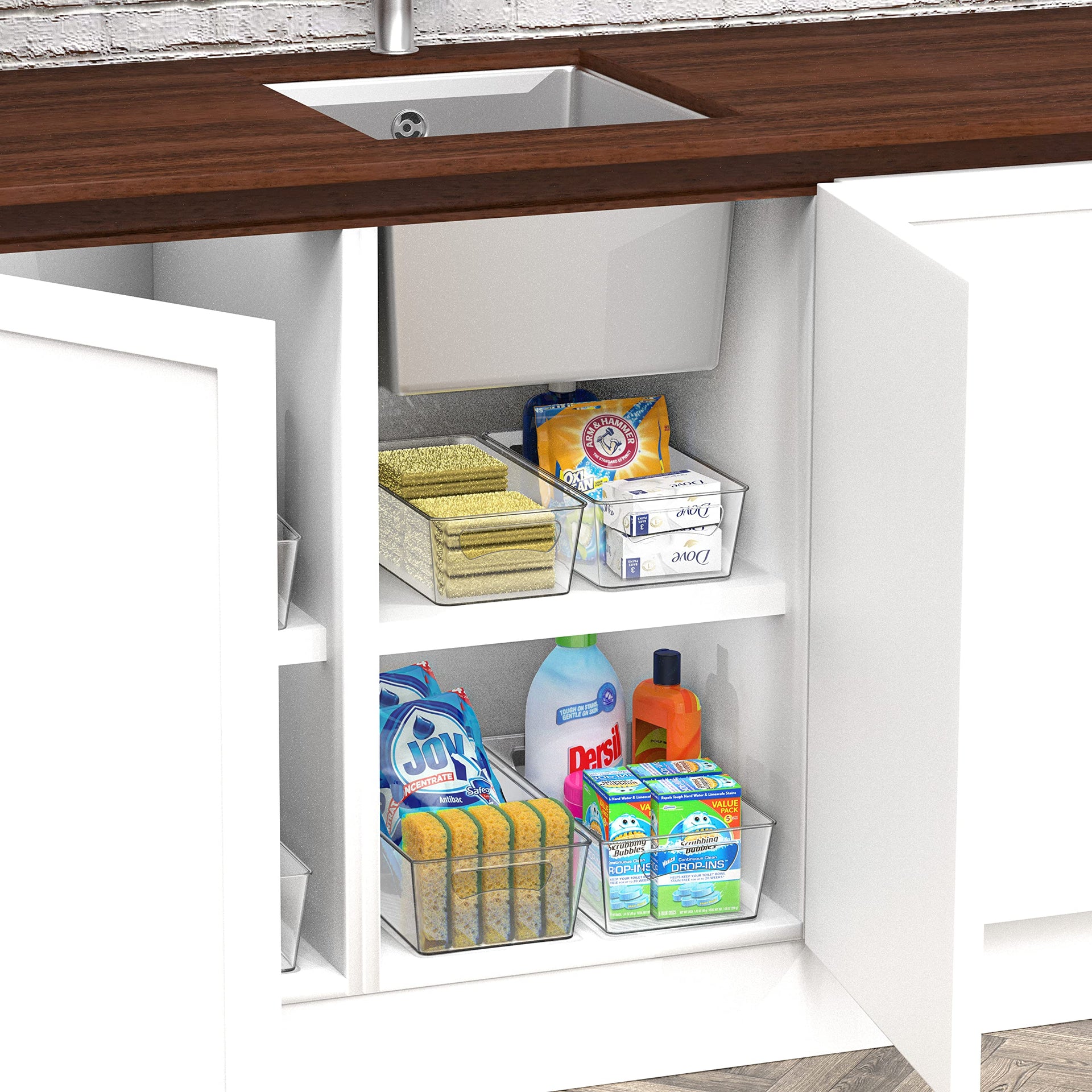 Pantry Bins Storage Organizer (8 Count)
