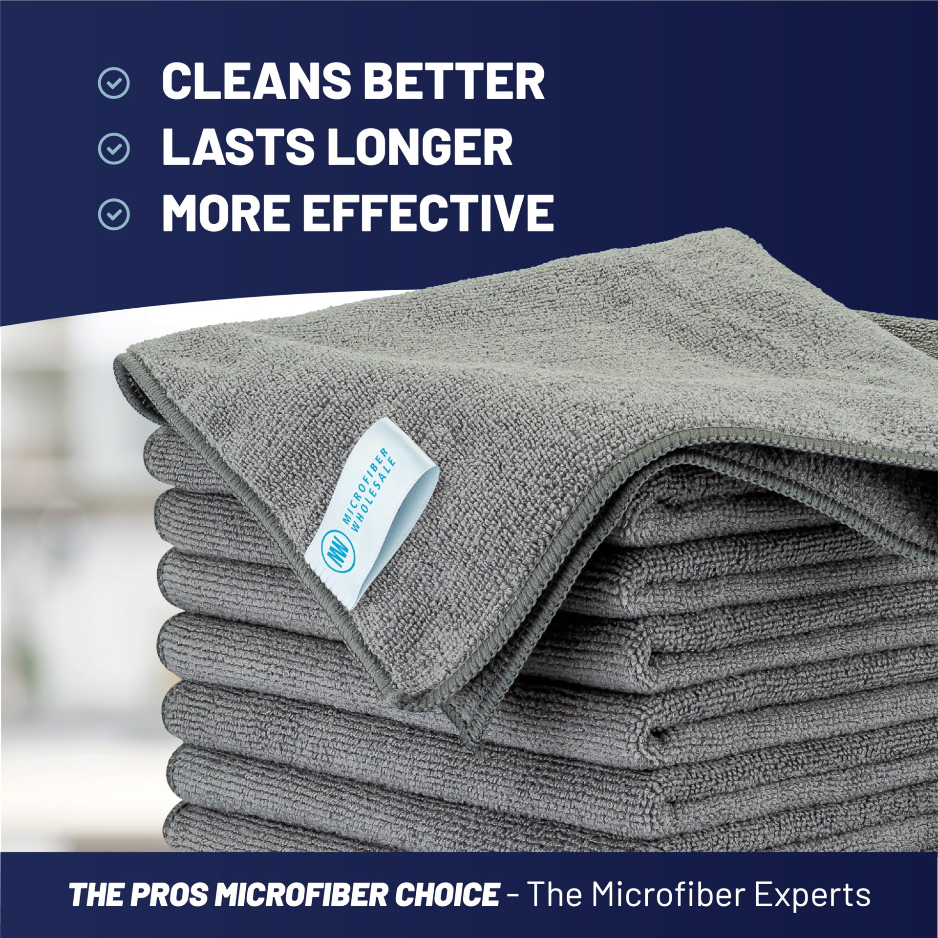 MW Pro Microfiber Cleaning Cloth (12 Count)