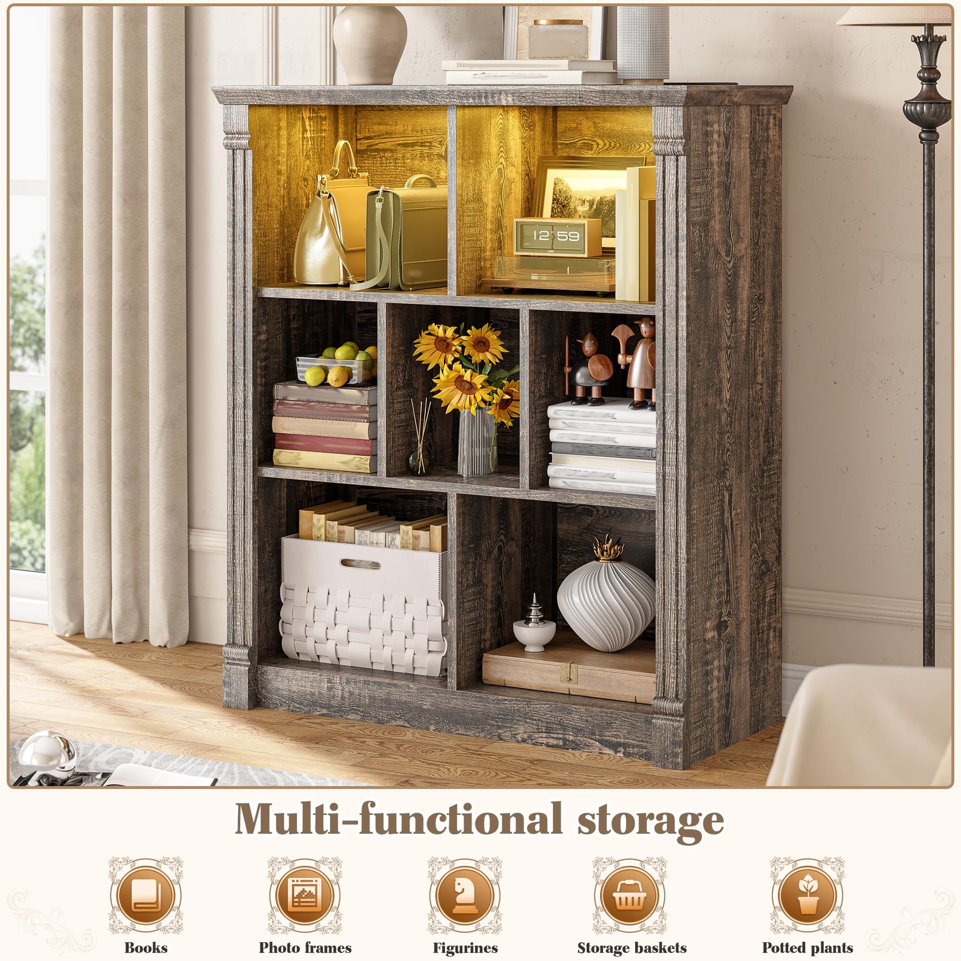 7 Cube Storage Organizer (7 Count)