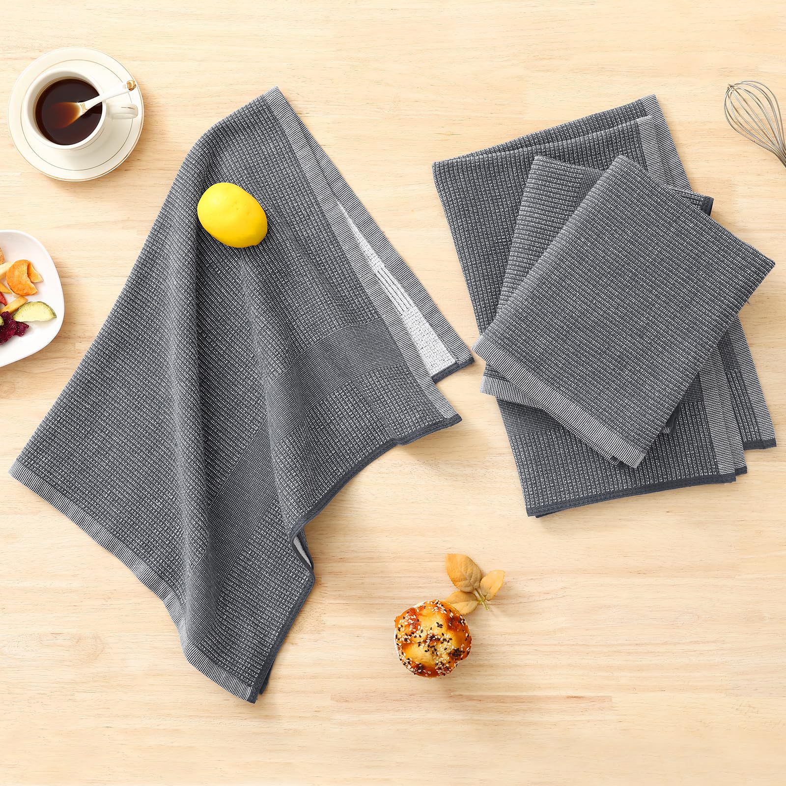 380 GSM Cotton Premium Kitchen Towels 12 Pack (12 Count)