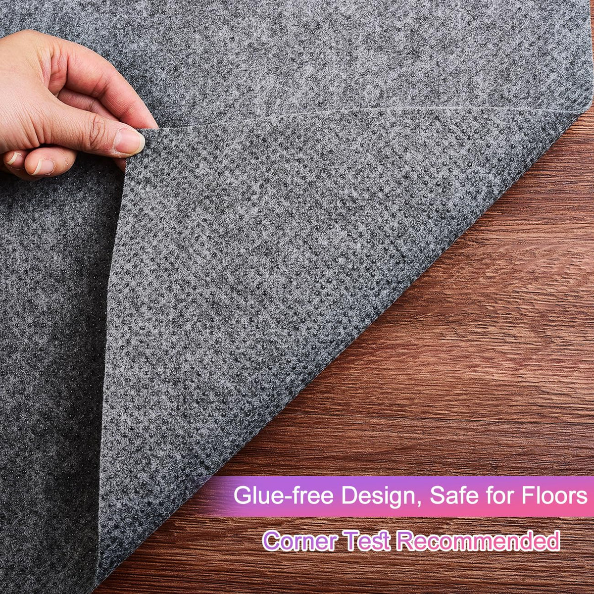 Non Slip Mattress Gripper and Area Rug Felt Pad (24 Count)