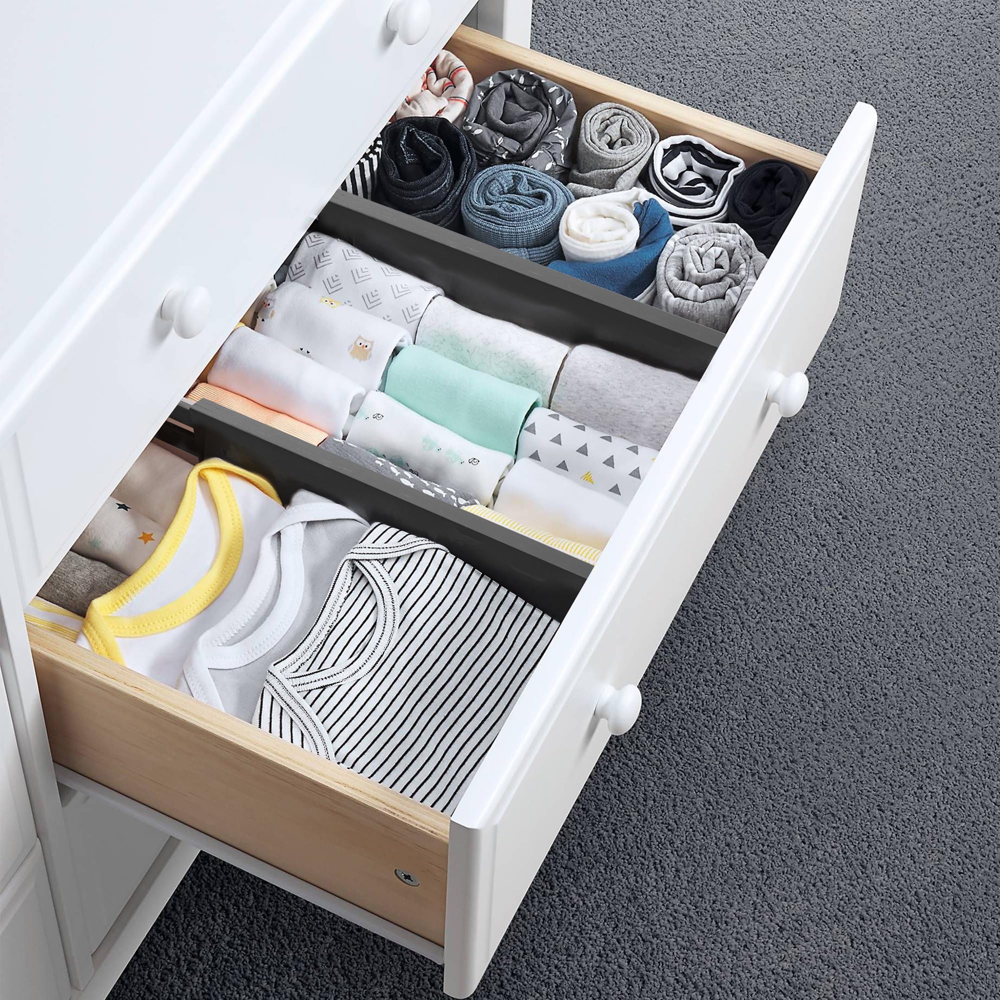 Bamboo Kitchen Drawer Divider