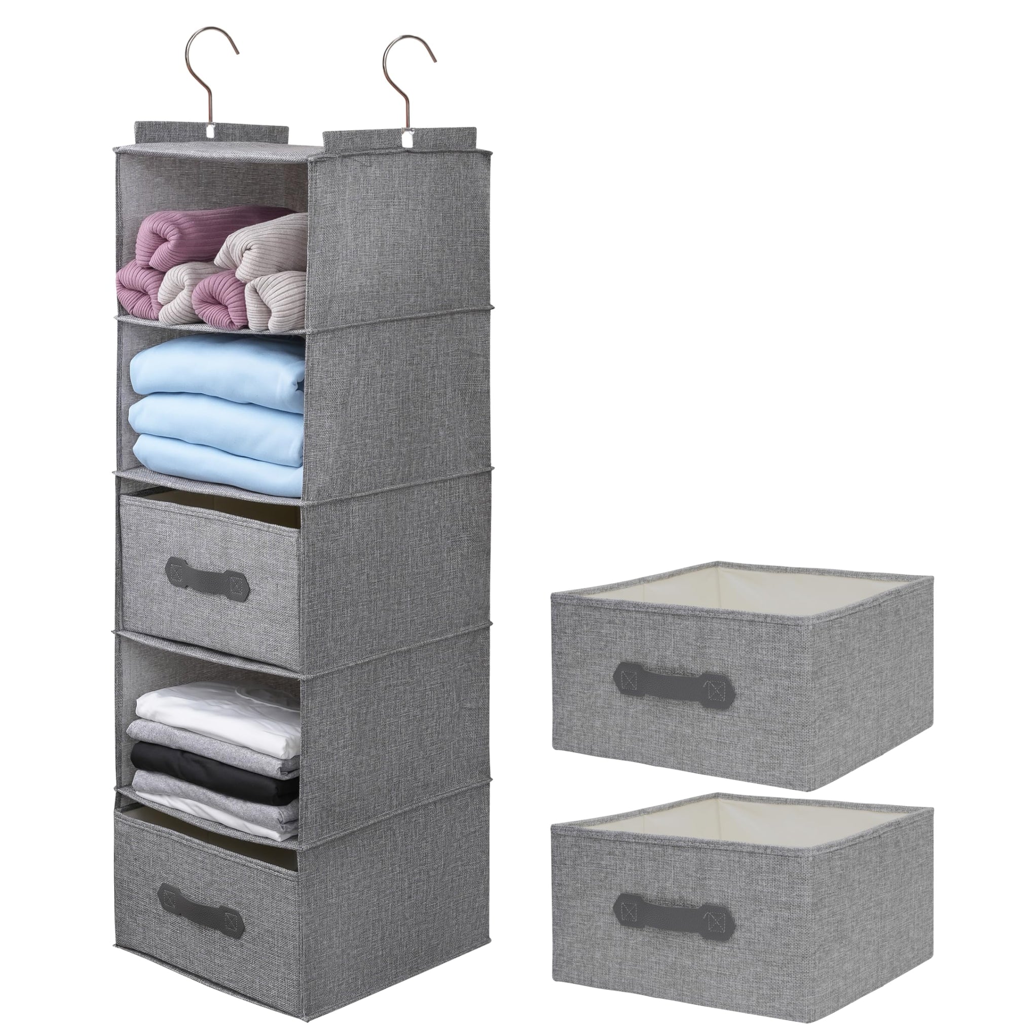 Large Hanging Sweater Organizer for Closet