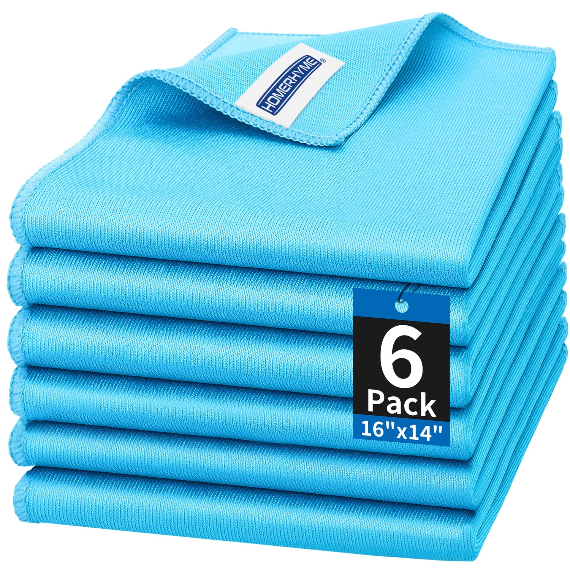 Microfiber Glass Cleaning Cloth (6 Count)