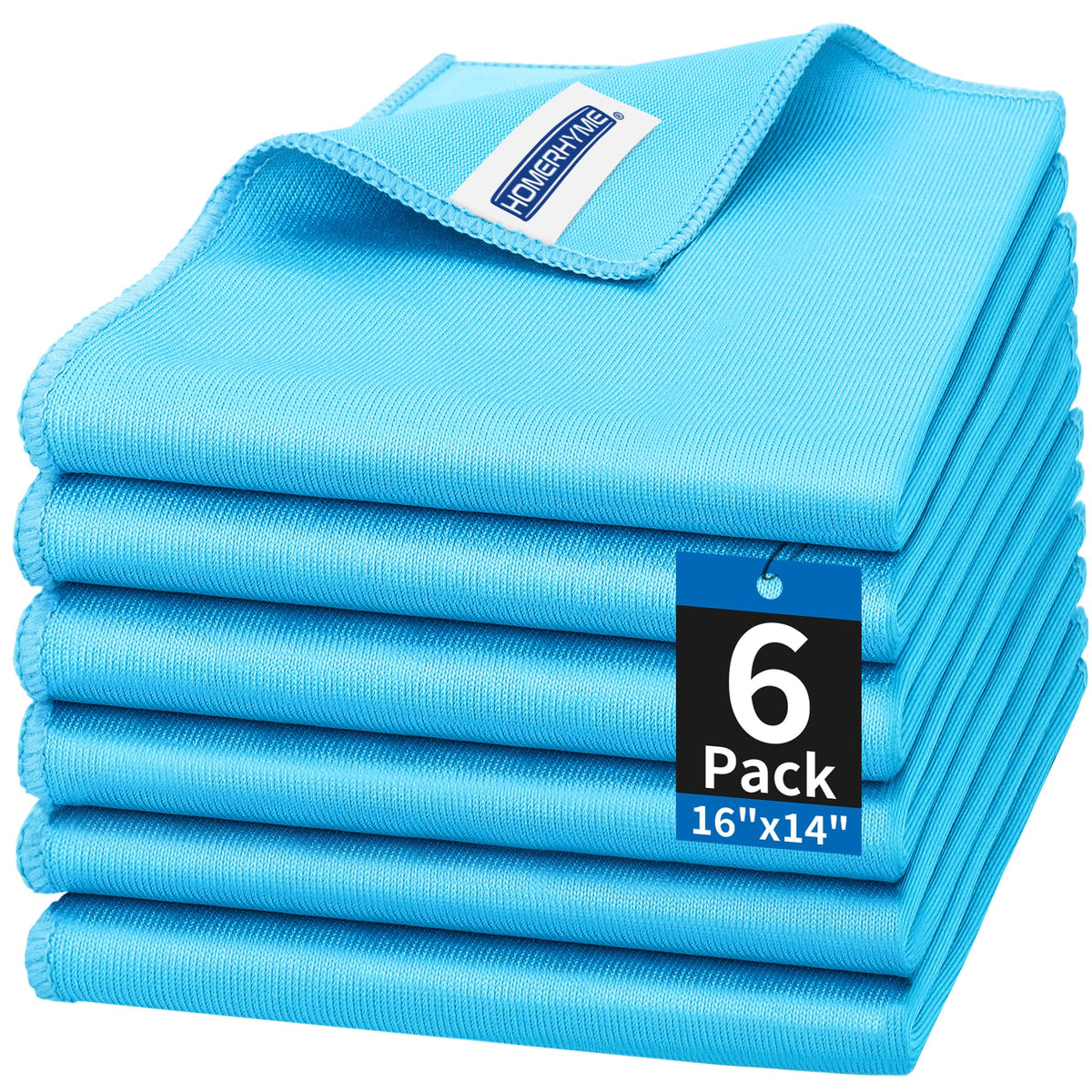 Microfiber Glass Cleaning Cloth (6 Count)