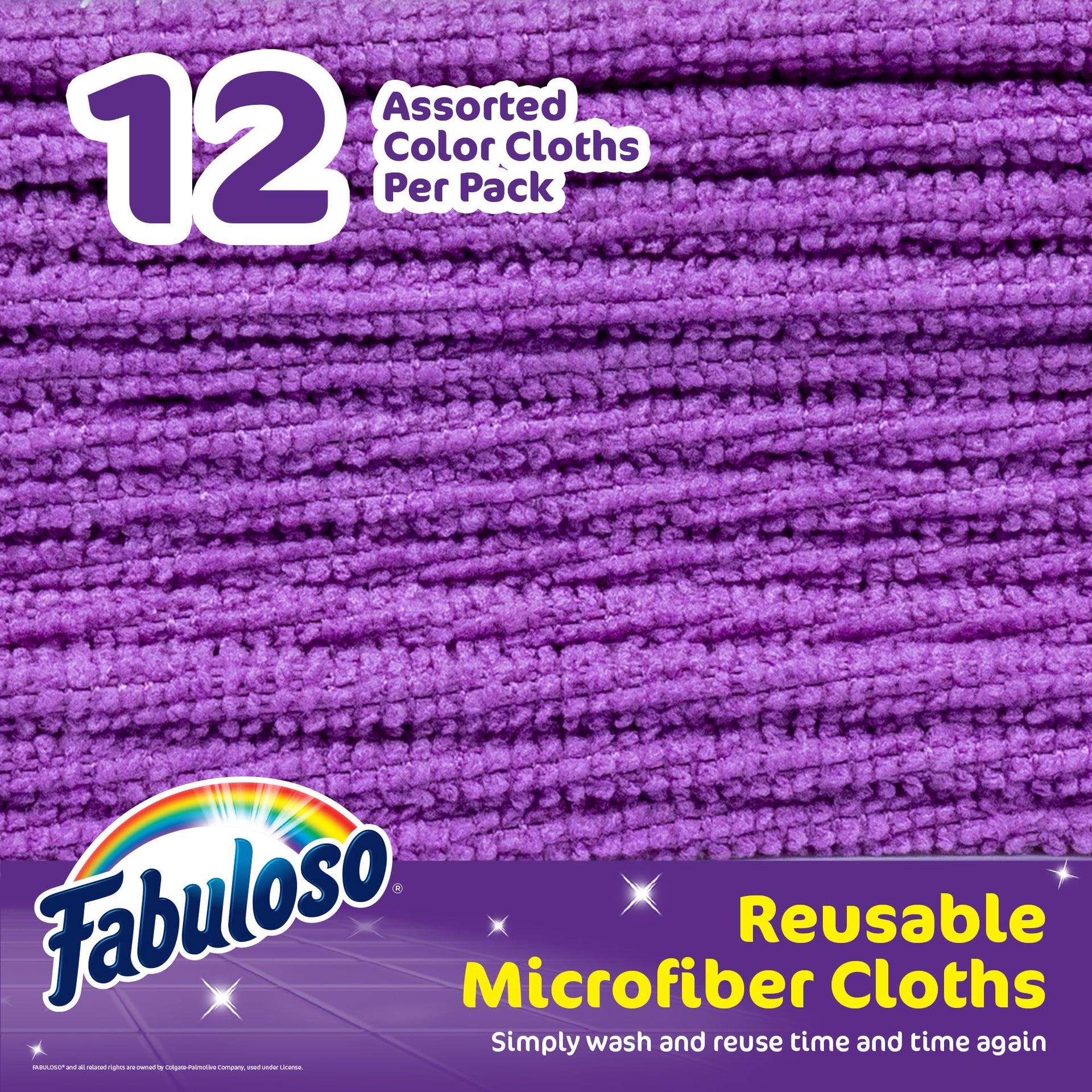 Microfiber Cleaning Cloths (12 Count)