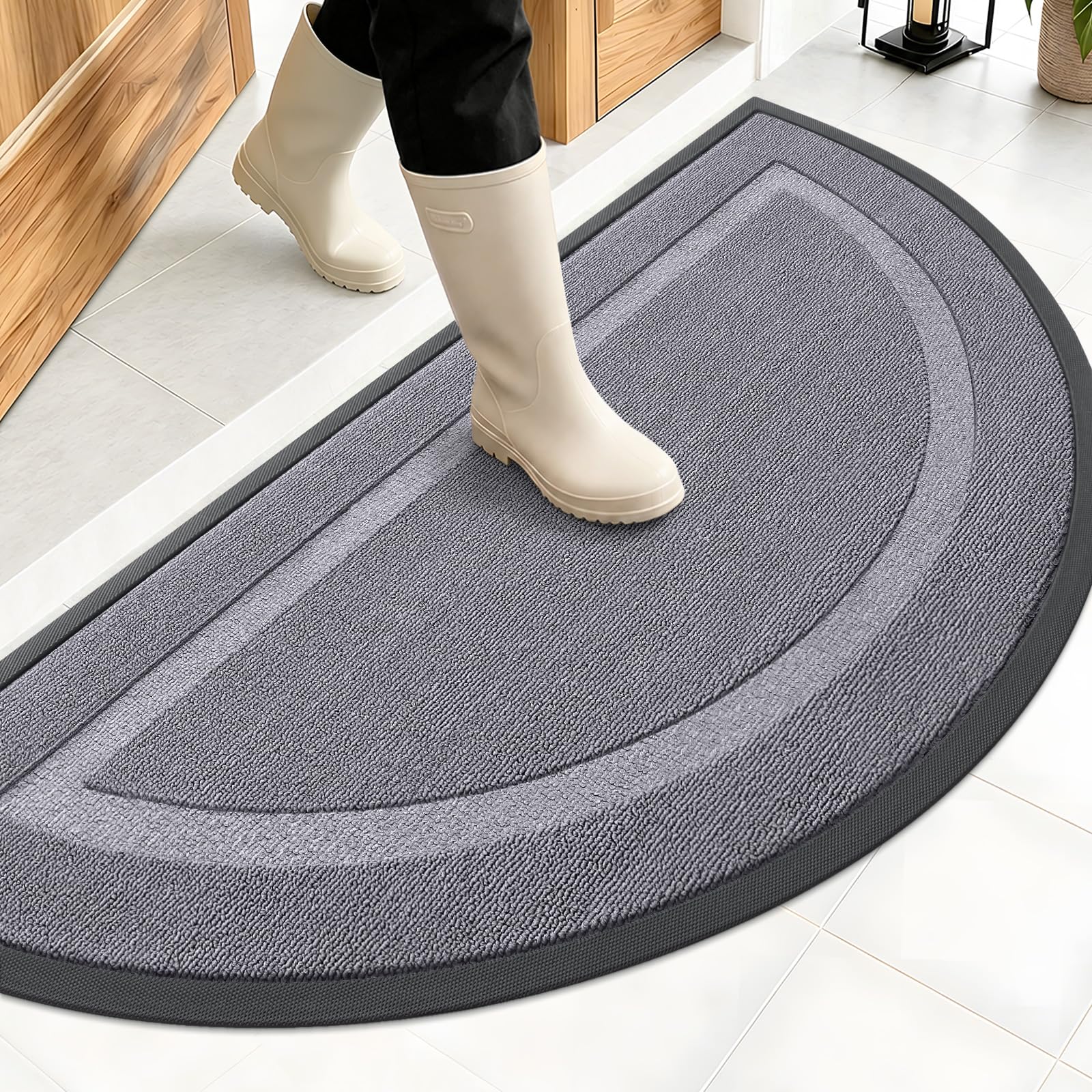 Half Circle Front Door Mat Outside 47x23 All