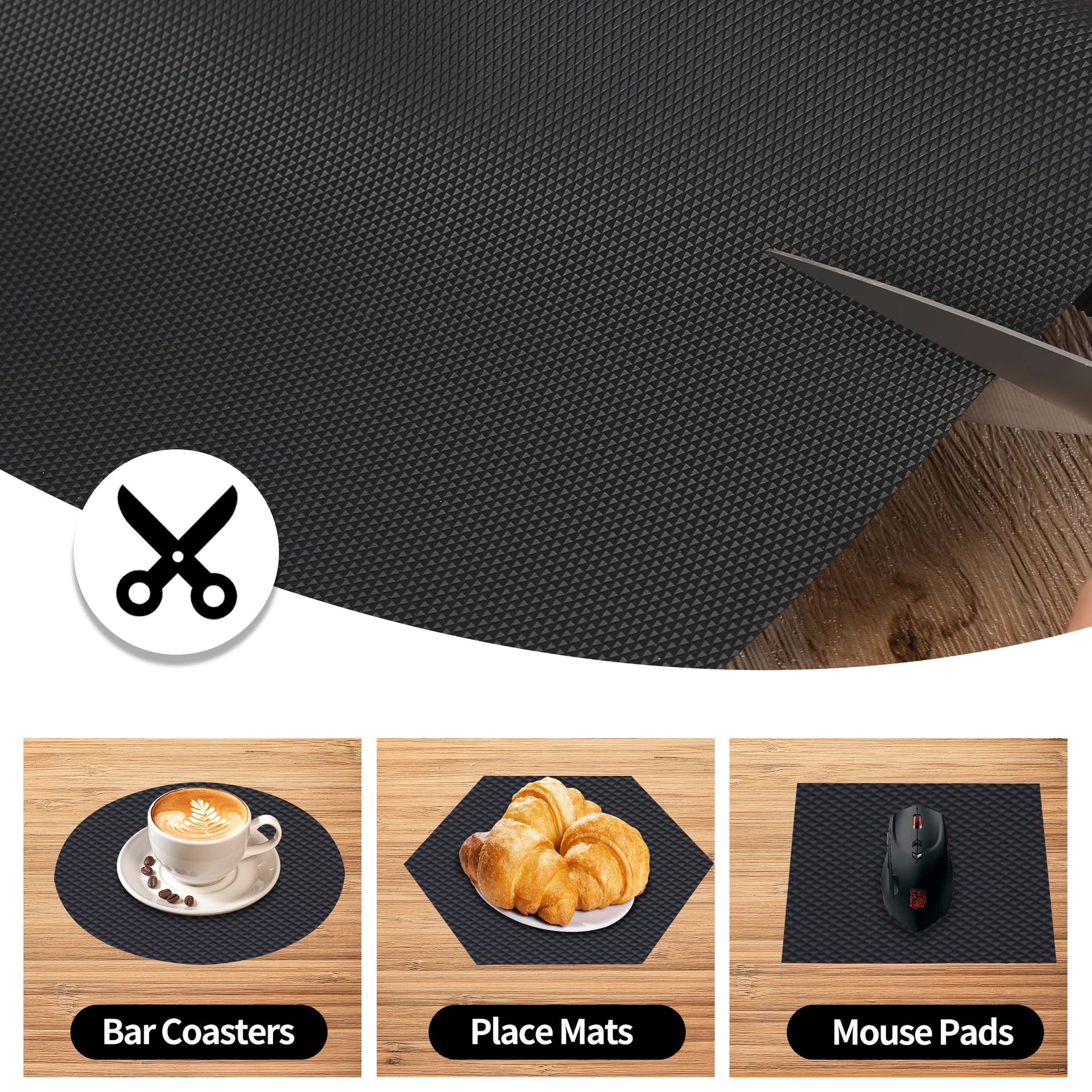 Kitchen Shelf Liner Drawer Liners (14.3524305555556 Sq Ft)