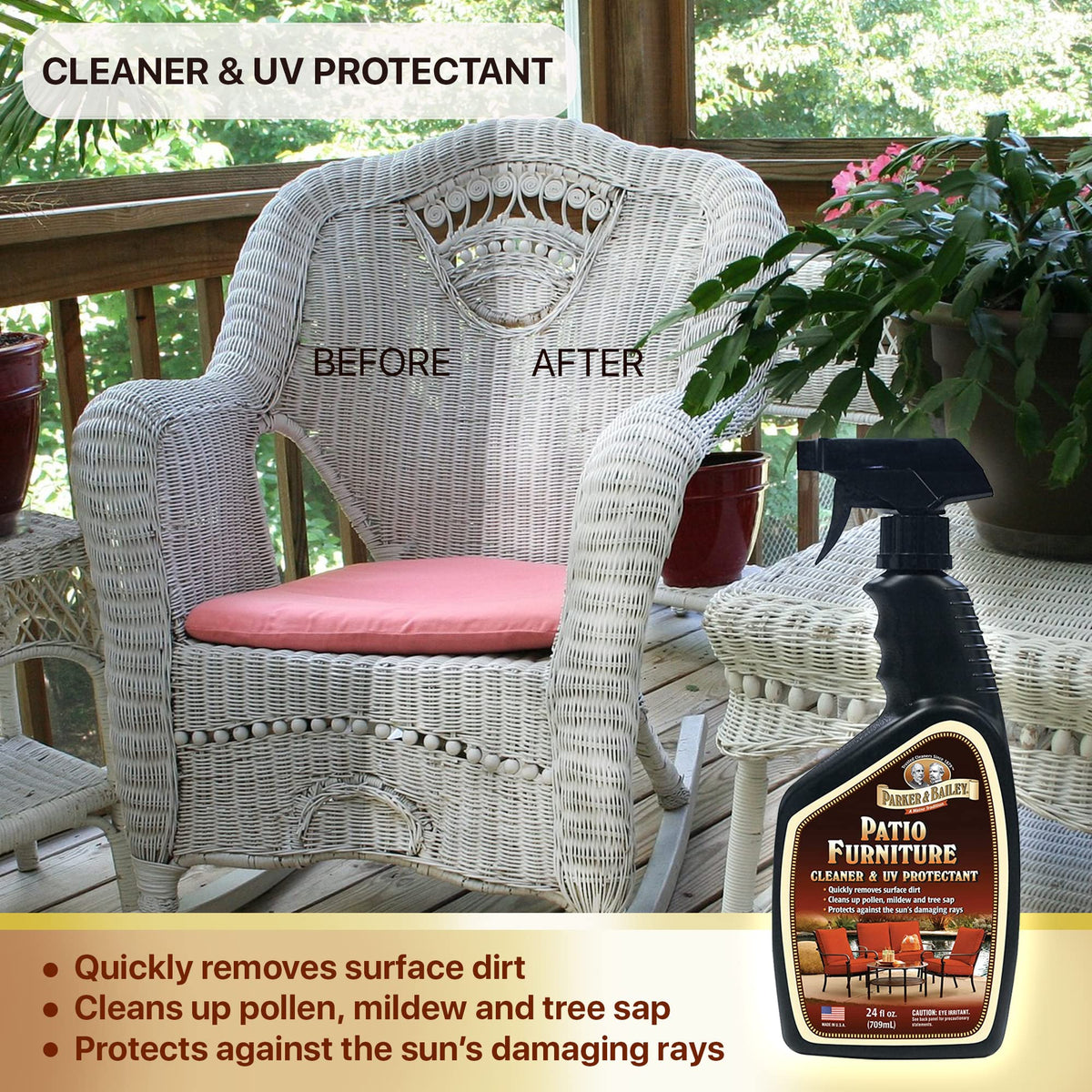 Patio Furniture Cleaner Spray (24 Ounce)