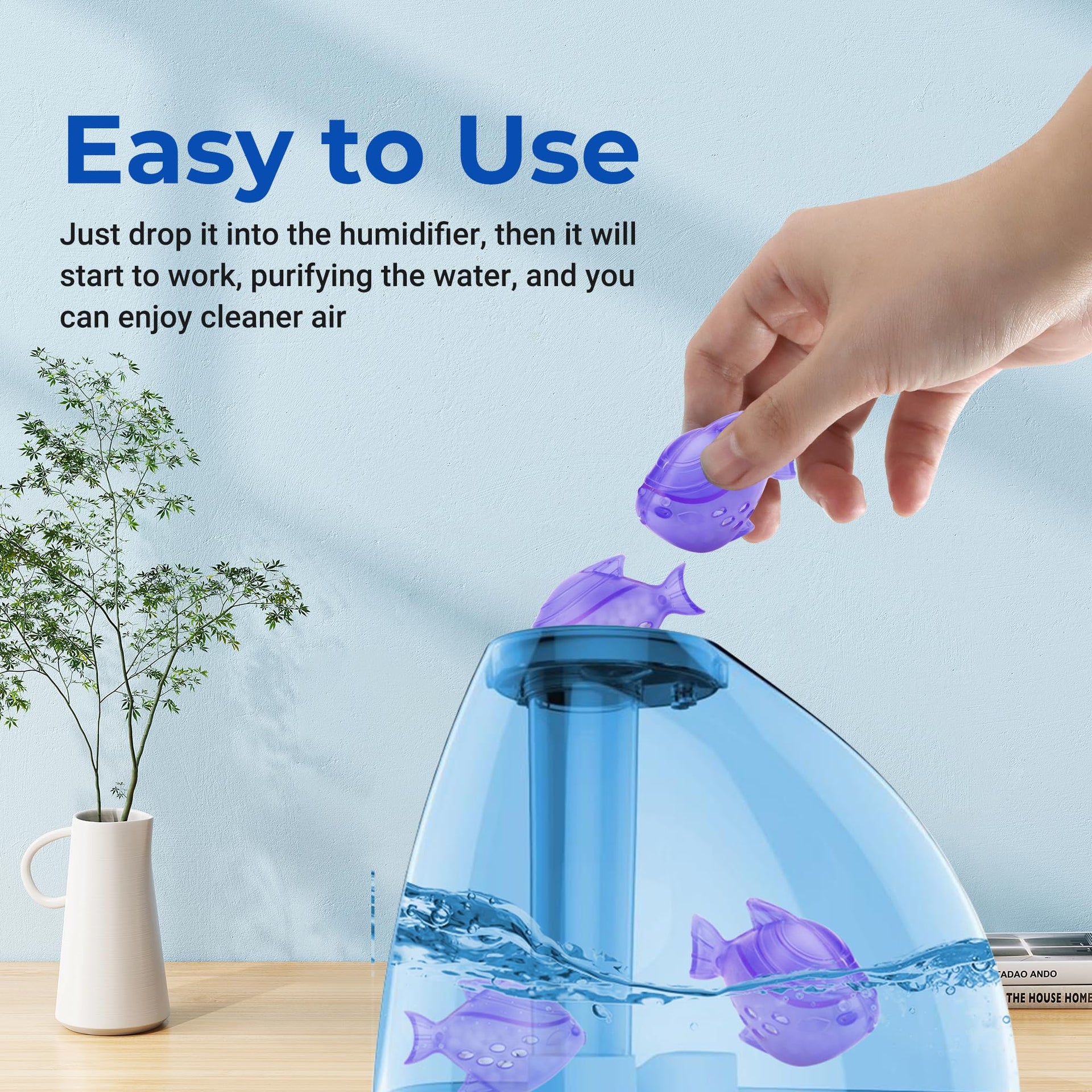 Humidifier Cleaning Fish for Humidifiers and Fish Tanks (6 Count)