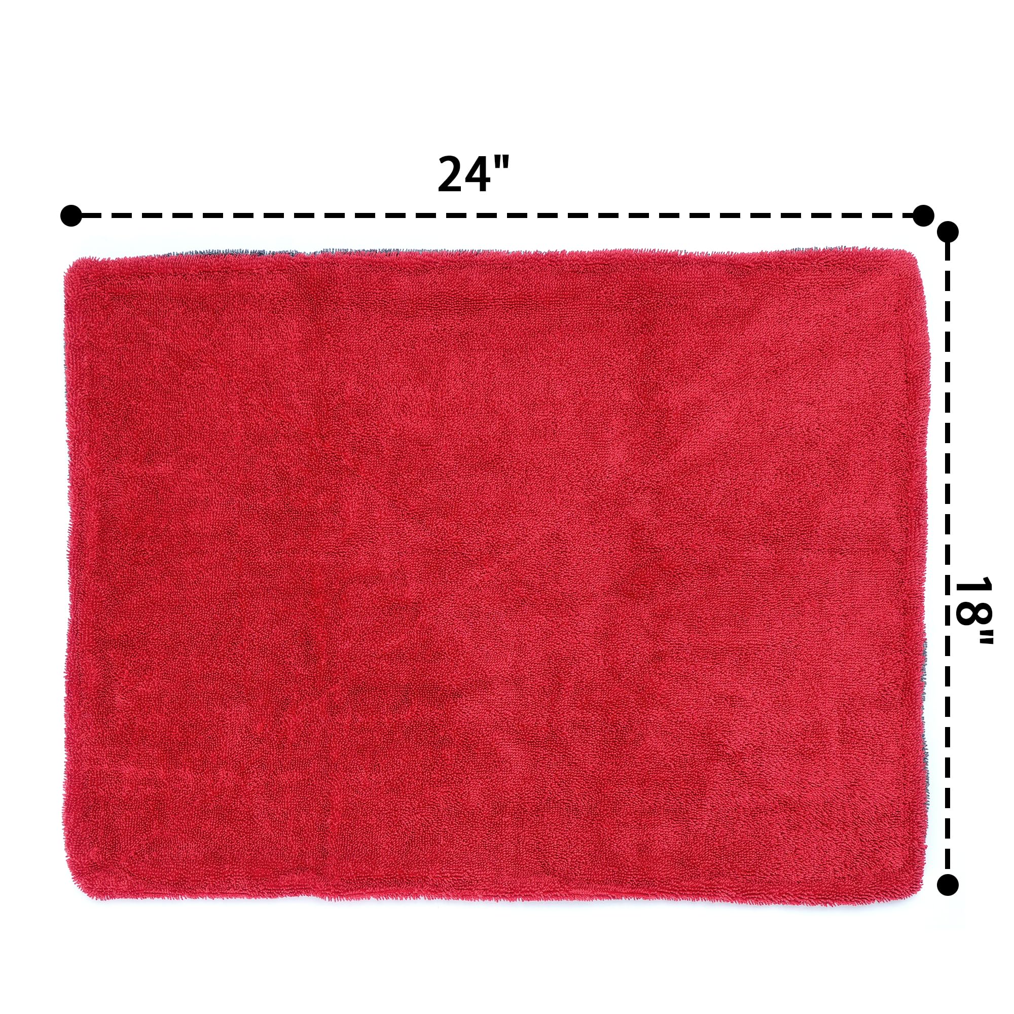 1000GSM Car Drying Towel 18"x24"