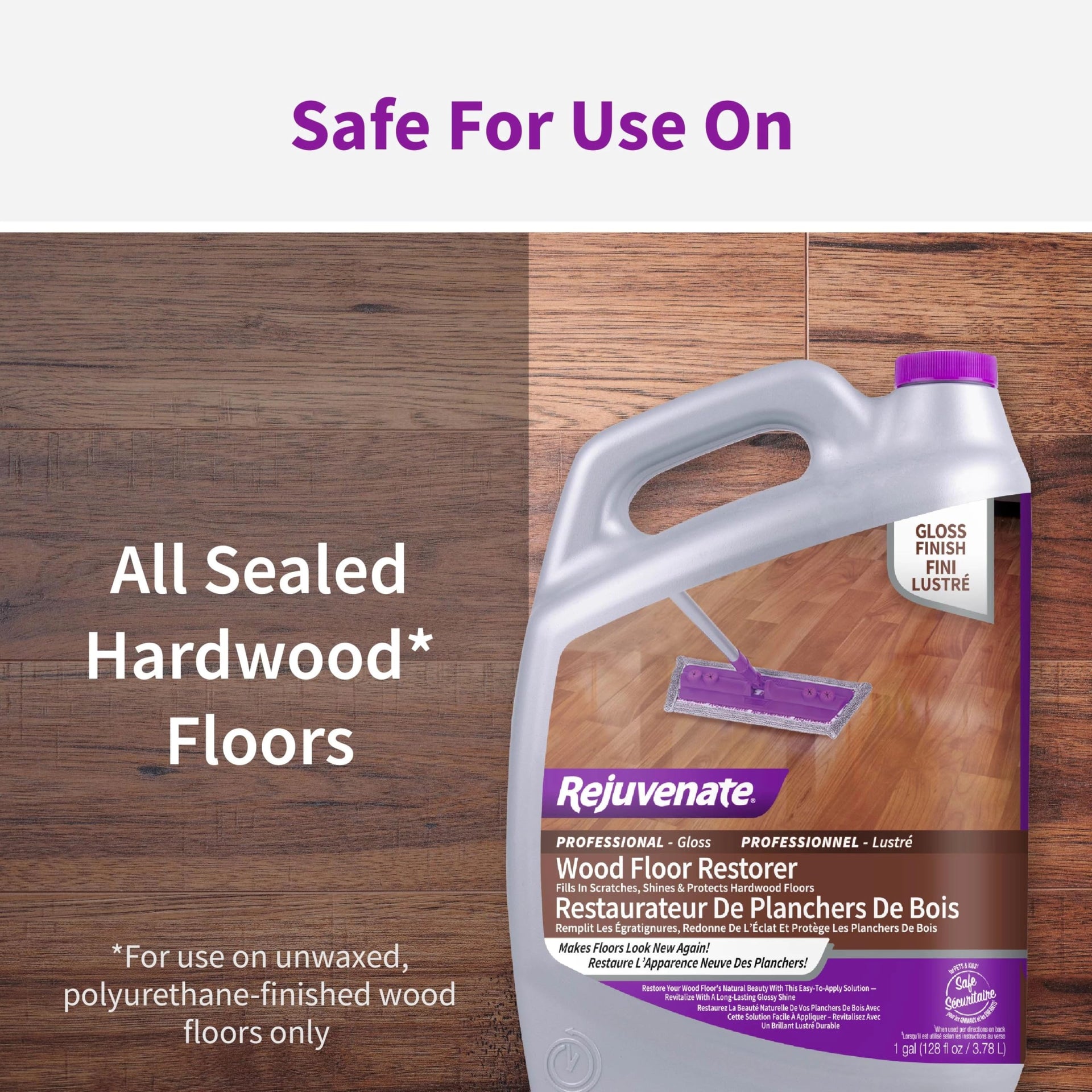 Professional Wood Floor Restorer 1 Gal (256 Fl Oz)