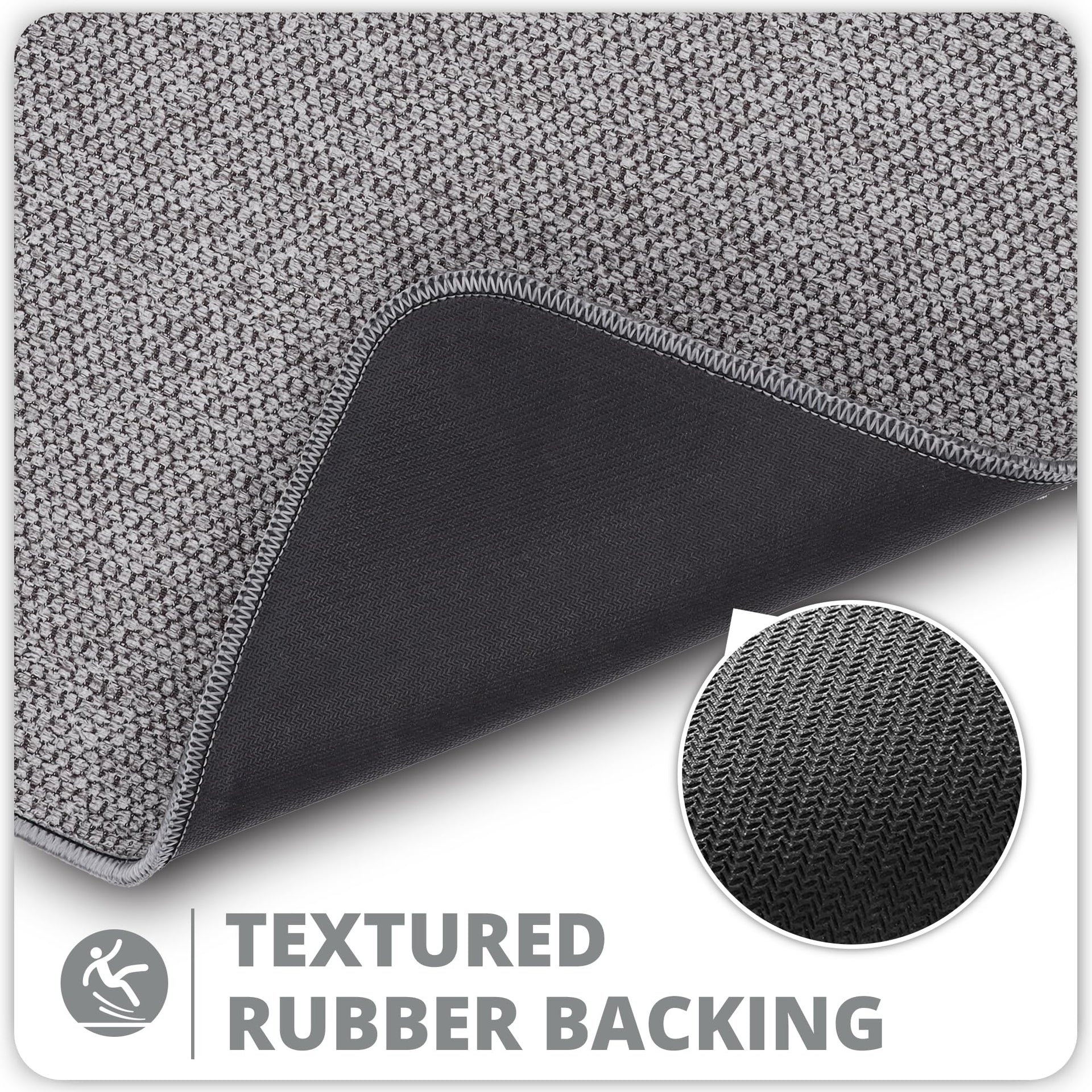 Bath Mat Ultra Thin Bathroom Runner Rugs (12 Sq Ft)