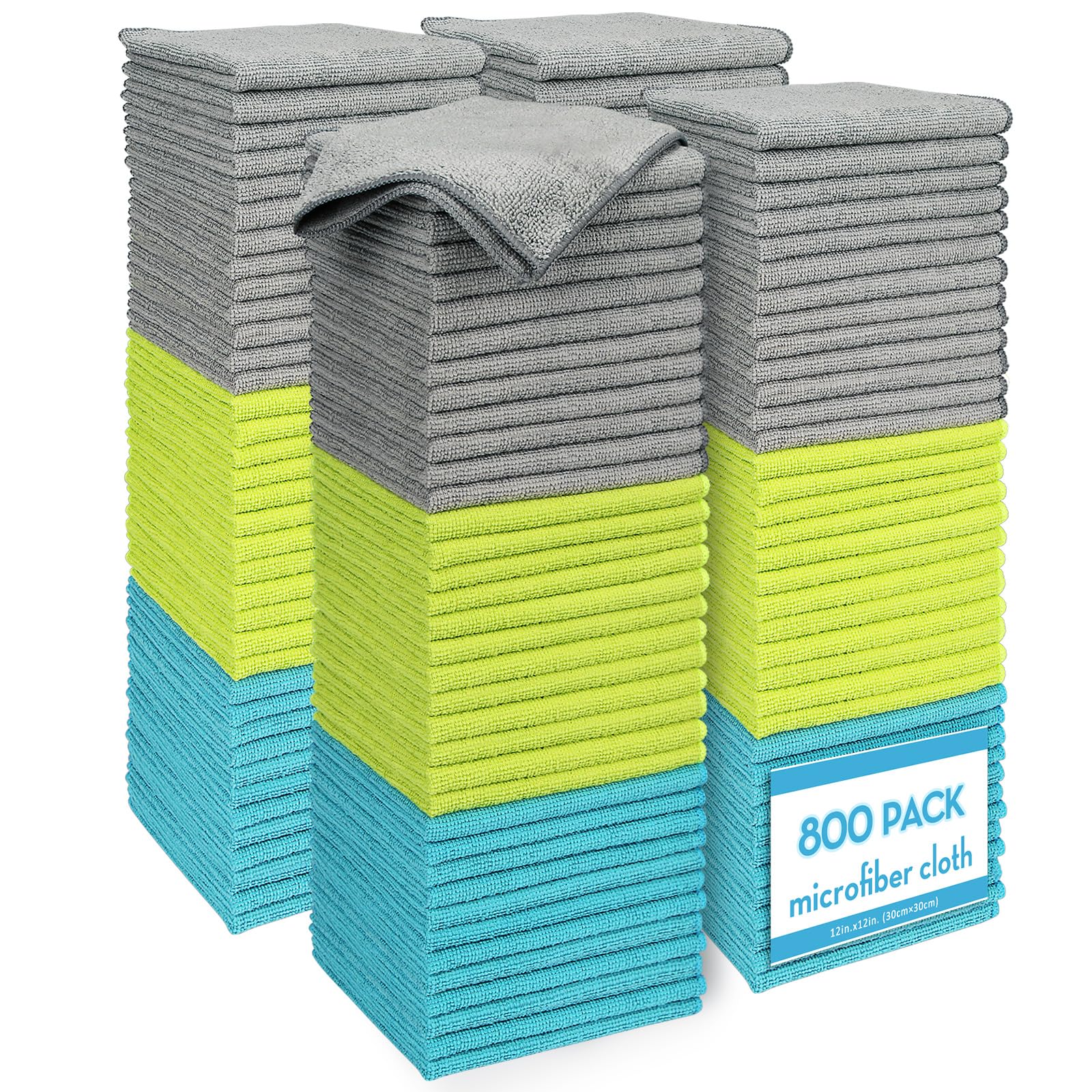 Microfiber Cleaning Cloth (800 Count)