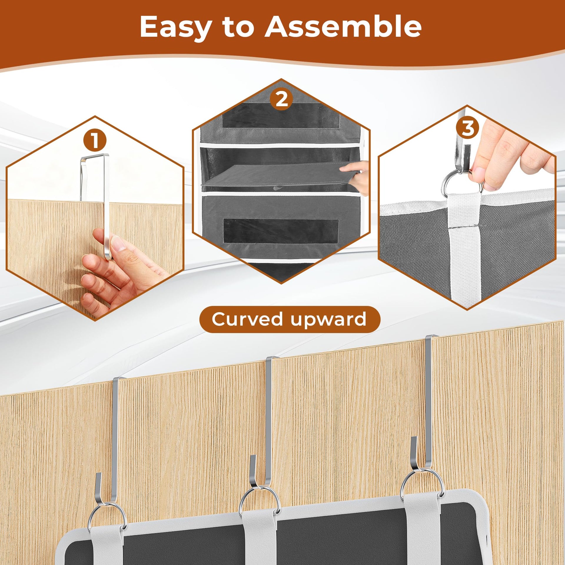 5 Tier Over The Door Organizer Space