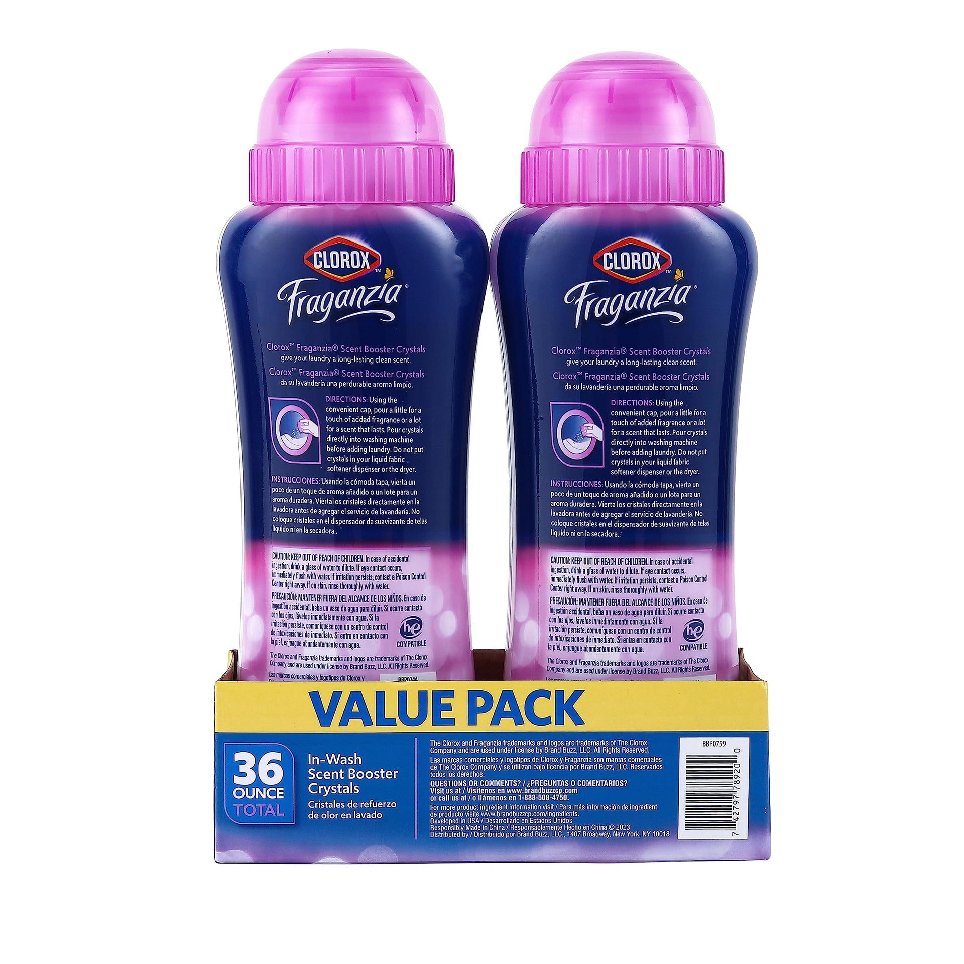 Fraganzia Laundry Scent Booster Crystals In (36 Ounce)