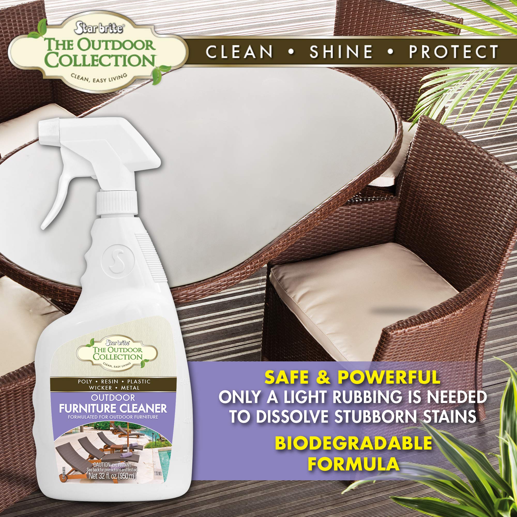 Outdoor Patio Furniture Cleaner