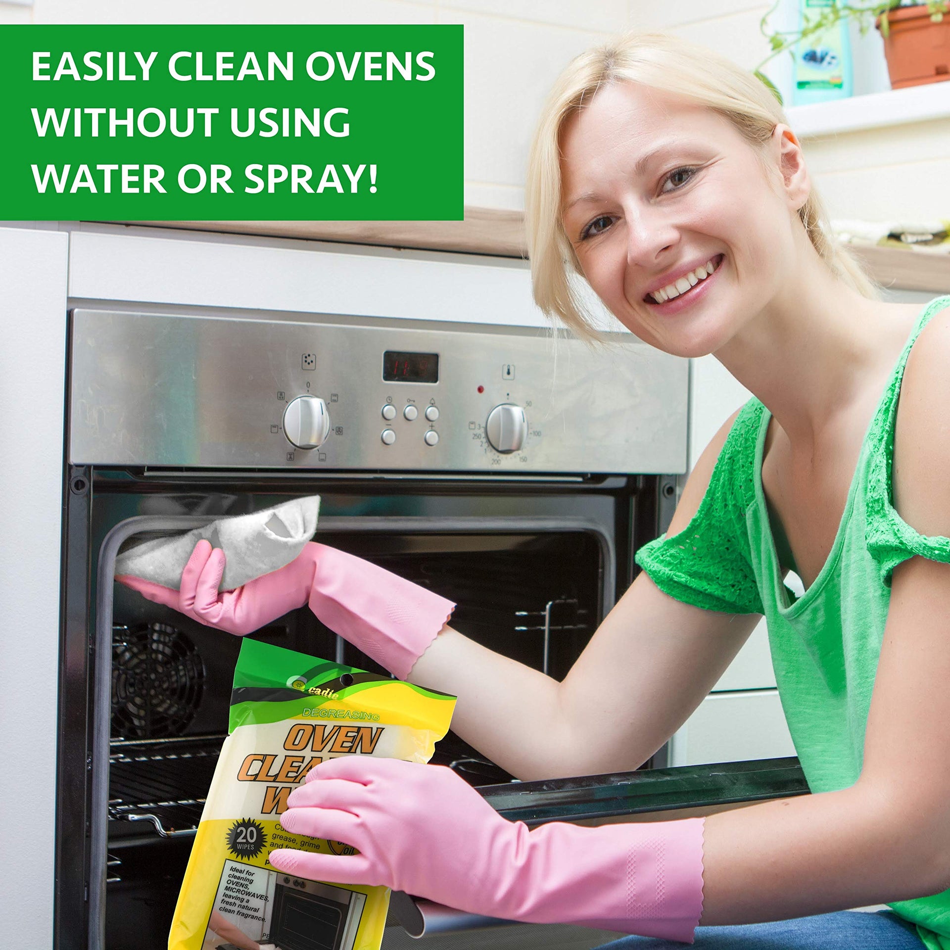 Degreasing Oven Cleaning Wipes 20 Wipes (20 Count)