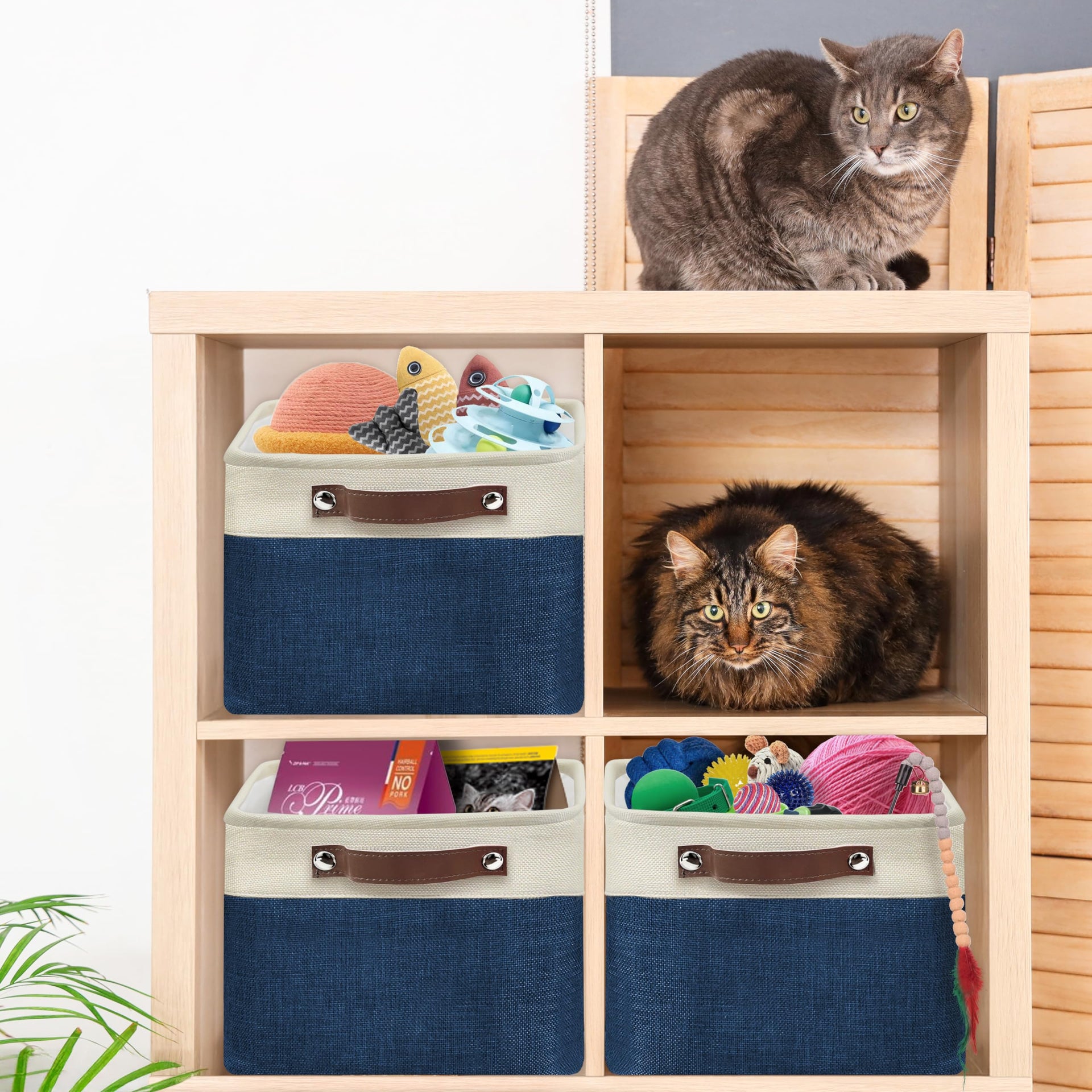15" x 11" Large Fabric Storage Bin (3 Count)